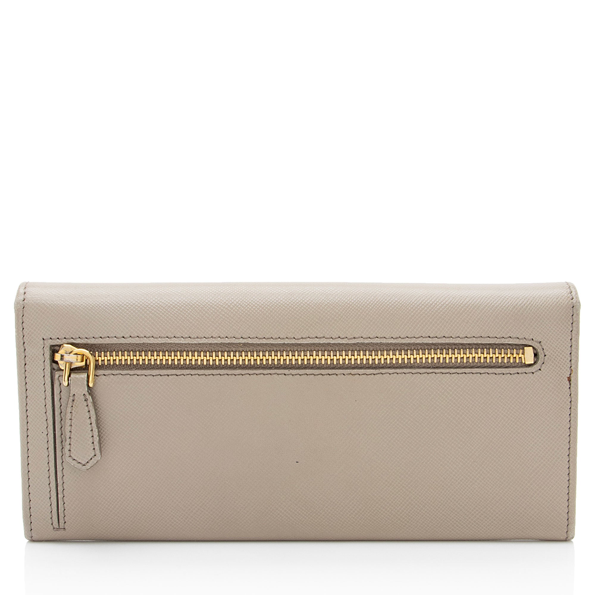 Prada Saffiano Continental Wallet