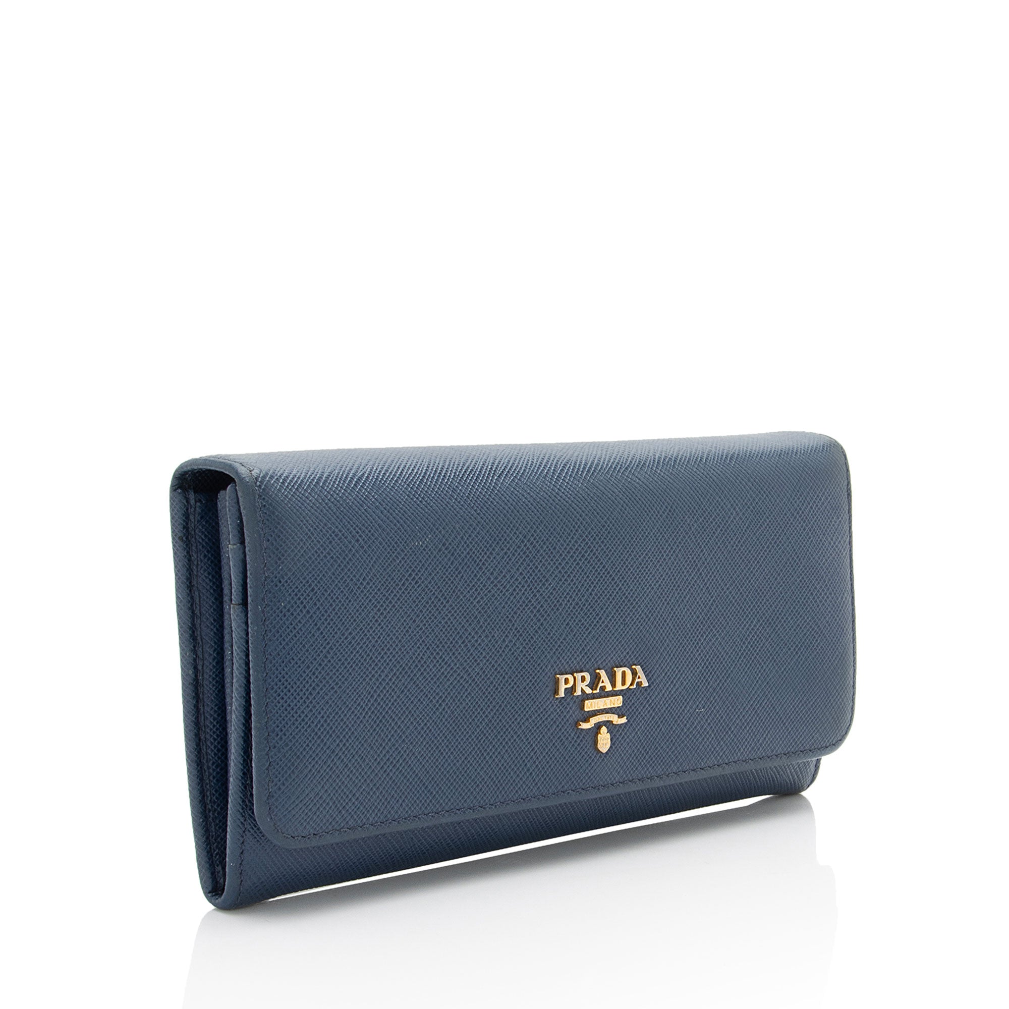 Prada Saffiano Continental Wallet
