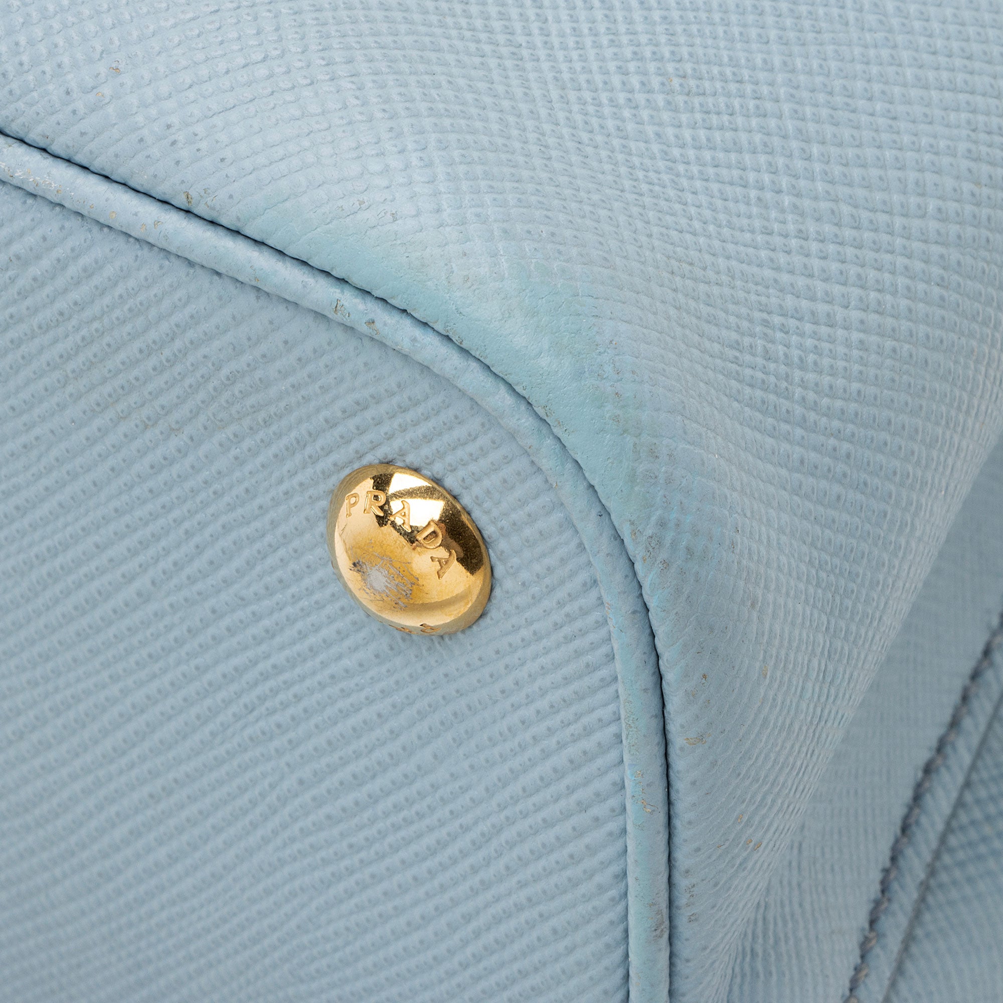 Prada Saffiano Cuir Double Handle Medium Tote