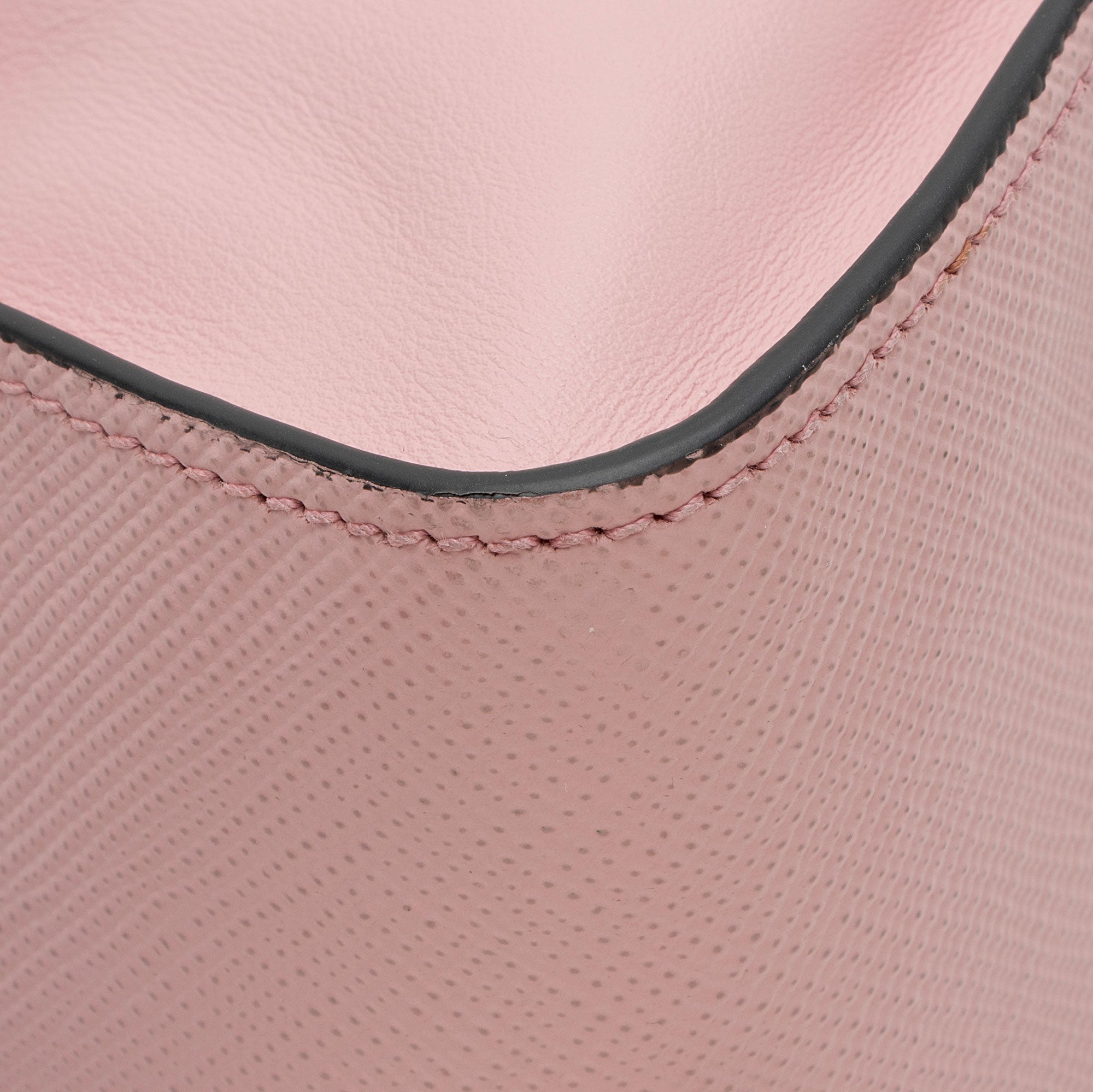 Prada Saffiano Cuir Leather Monochrome Small Tote
