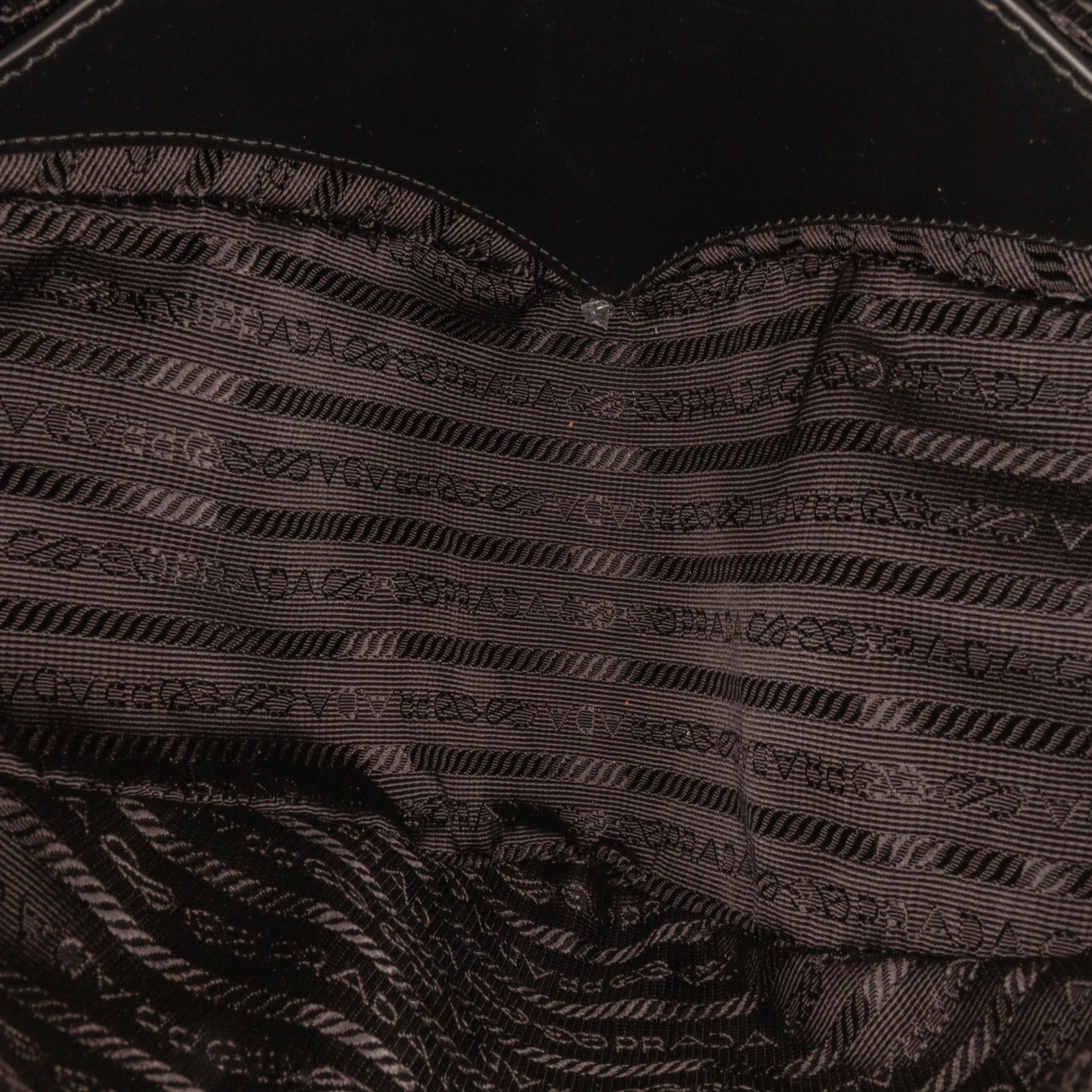 Prada Saffiano Cuir Triangle Crossbody Bag (SHG-VvWJ6N)