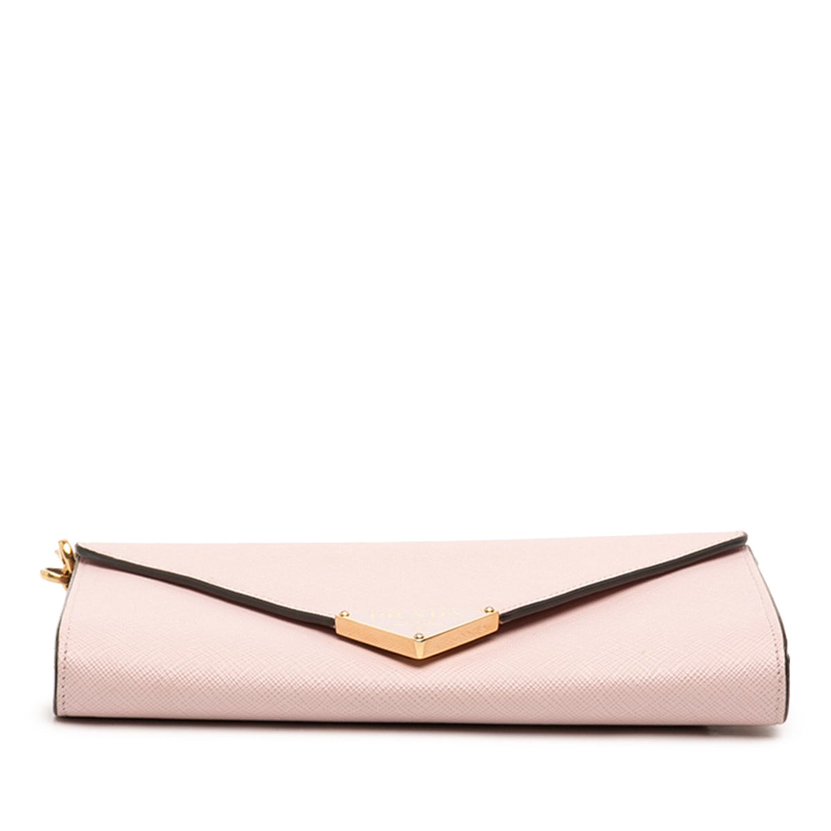 Prada Saffiano Envelope Chain Clutch