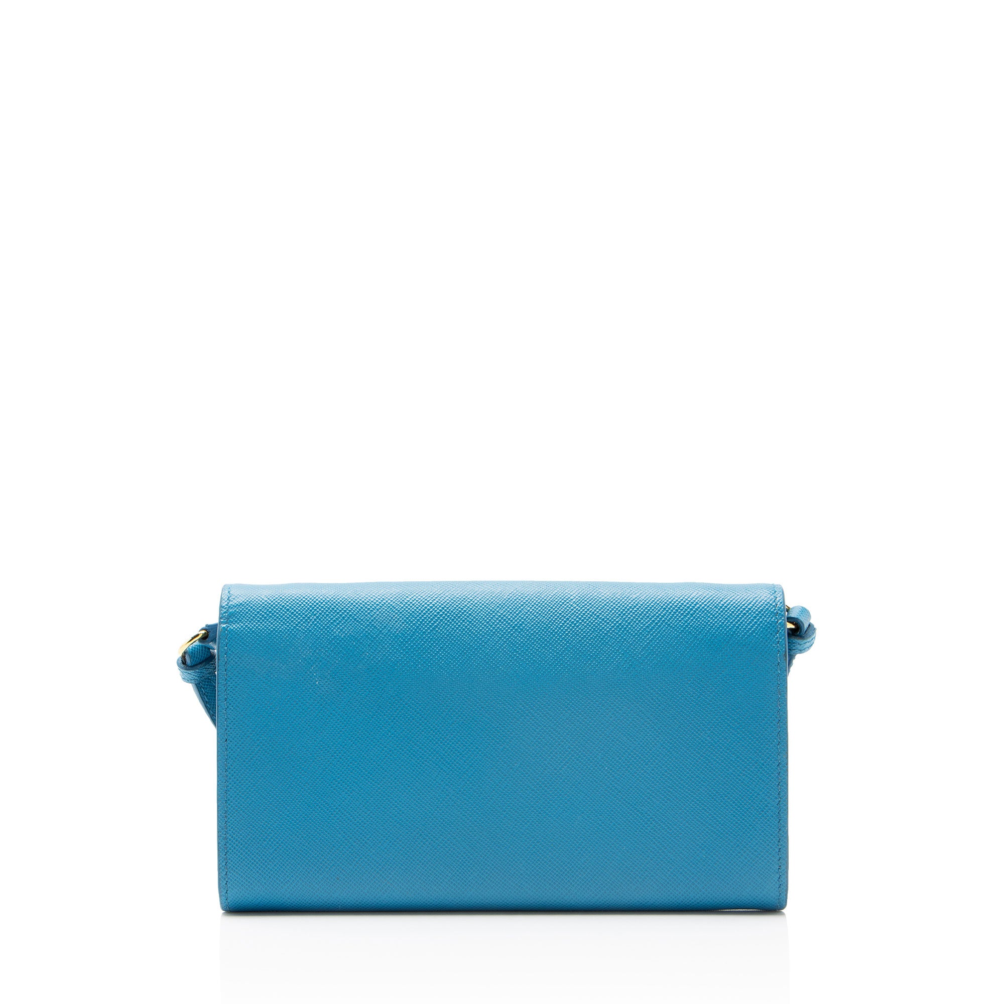 Prada Saffiano Envelope Wallet on Strap