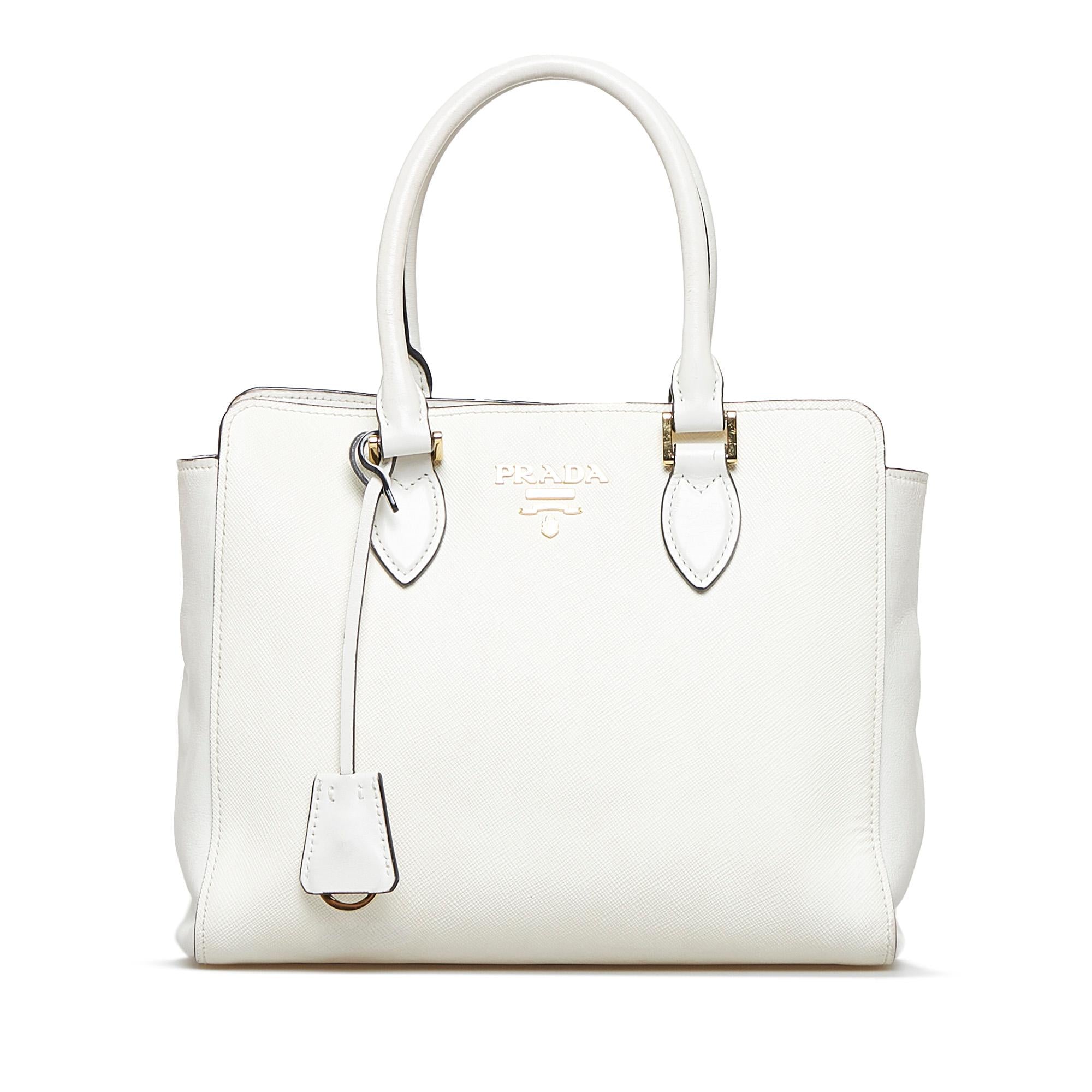 Prada Saffiano Galleria Satchel (SHG-g3gPbG)