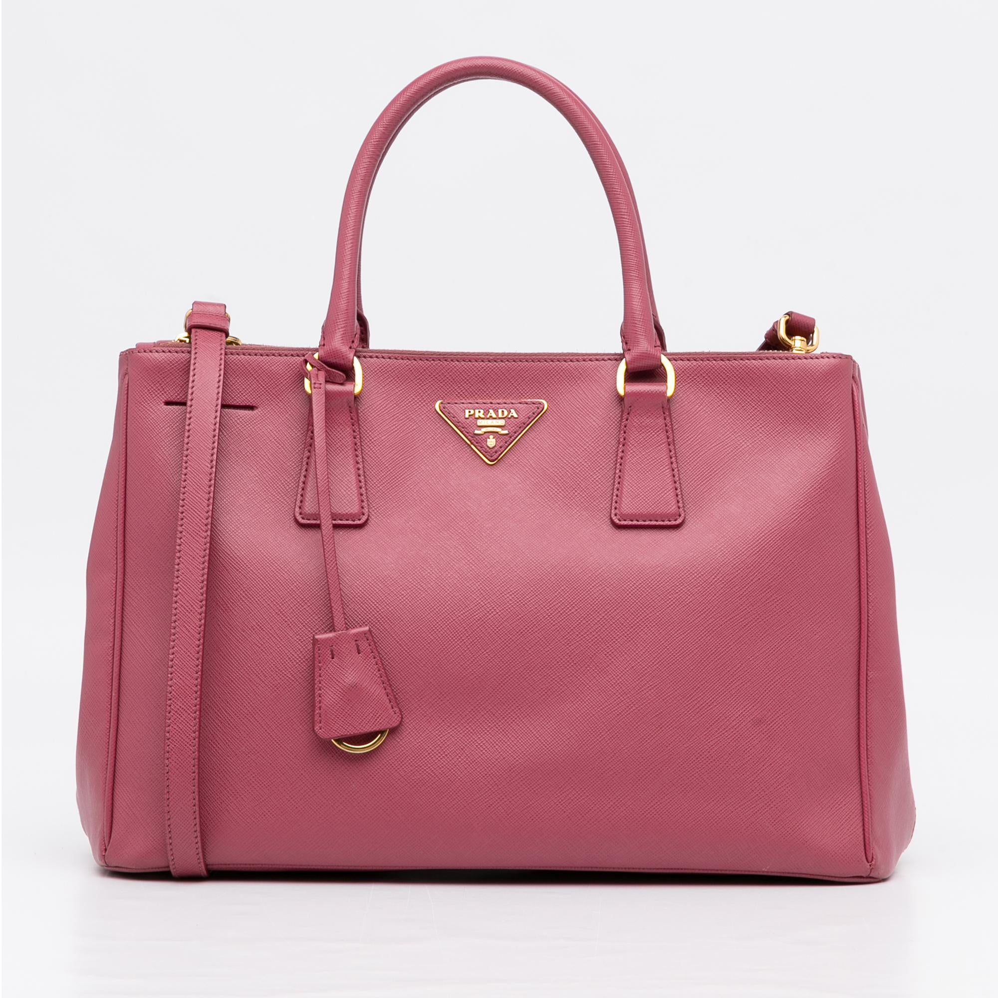 Prada Saffiano Galleria Satchel (SHG-jjW27D)