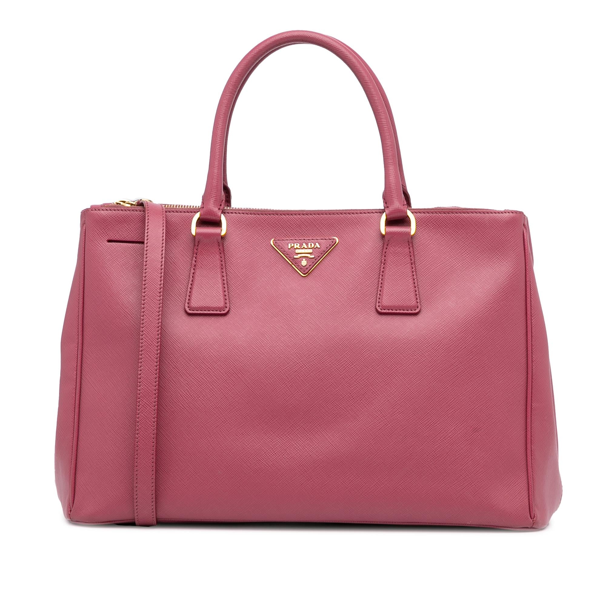 Prada Saffiano Galleria Satchel (SHG-jjW27D)