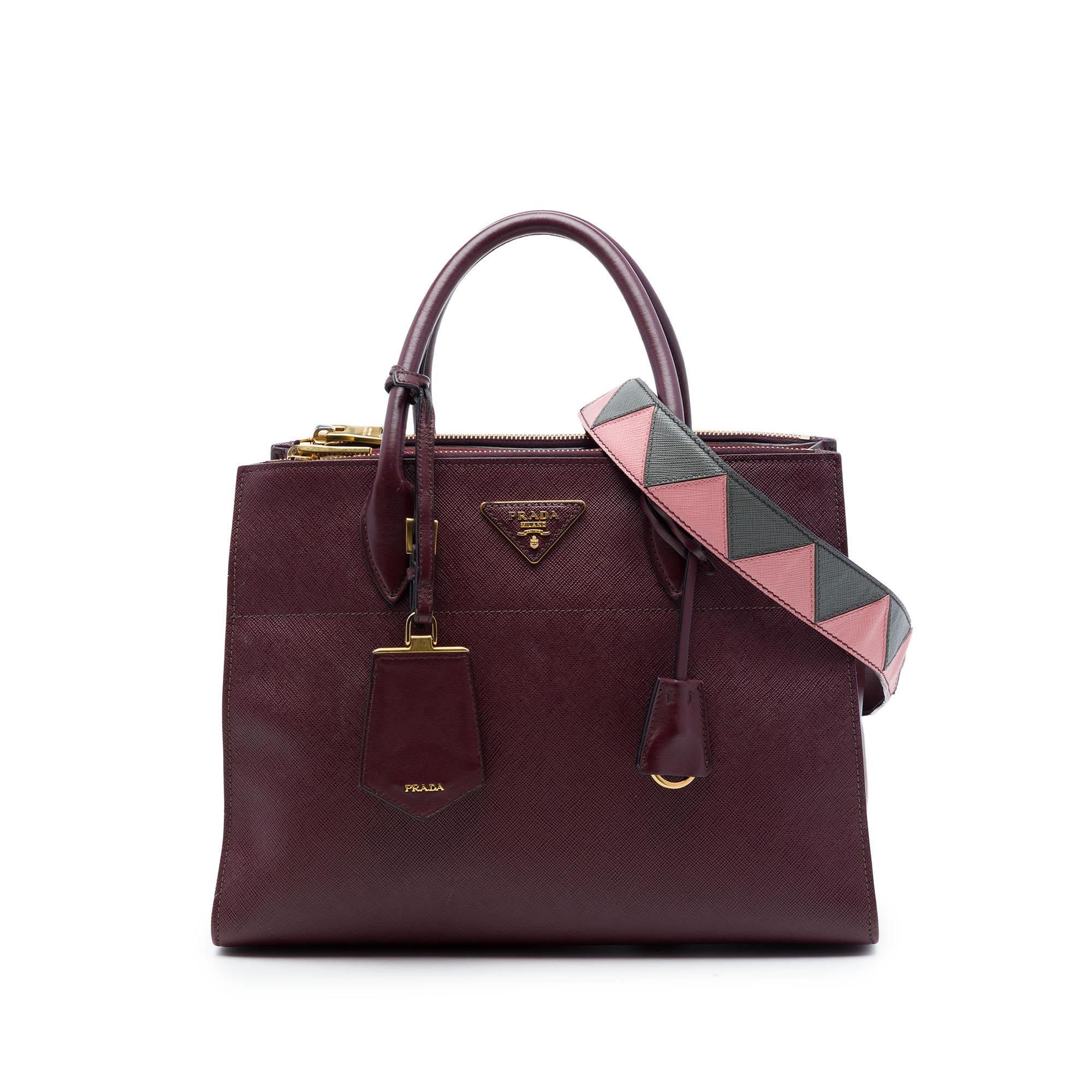 Prada Saffiano Greche Paradigme Bag