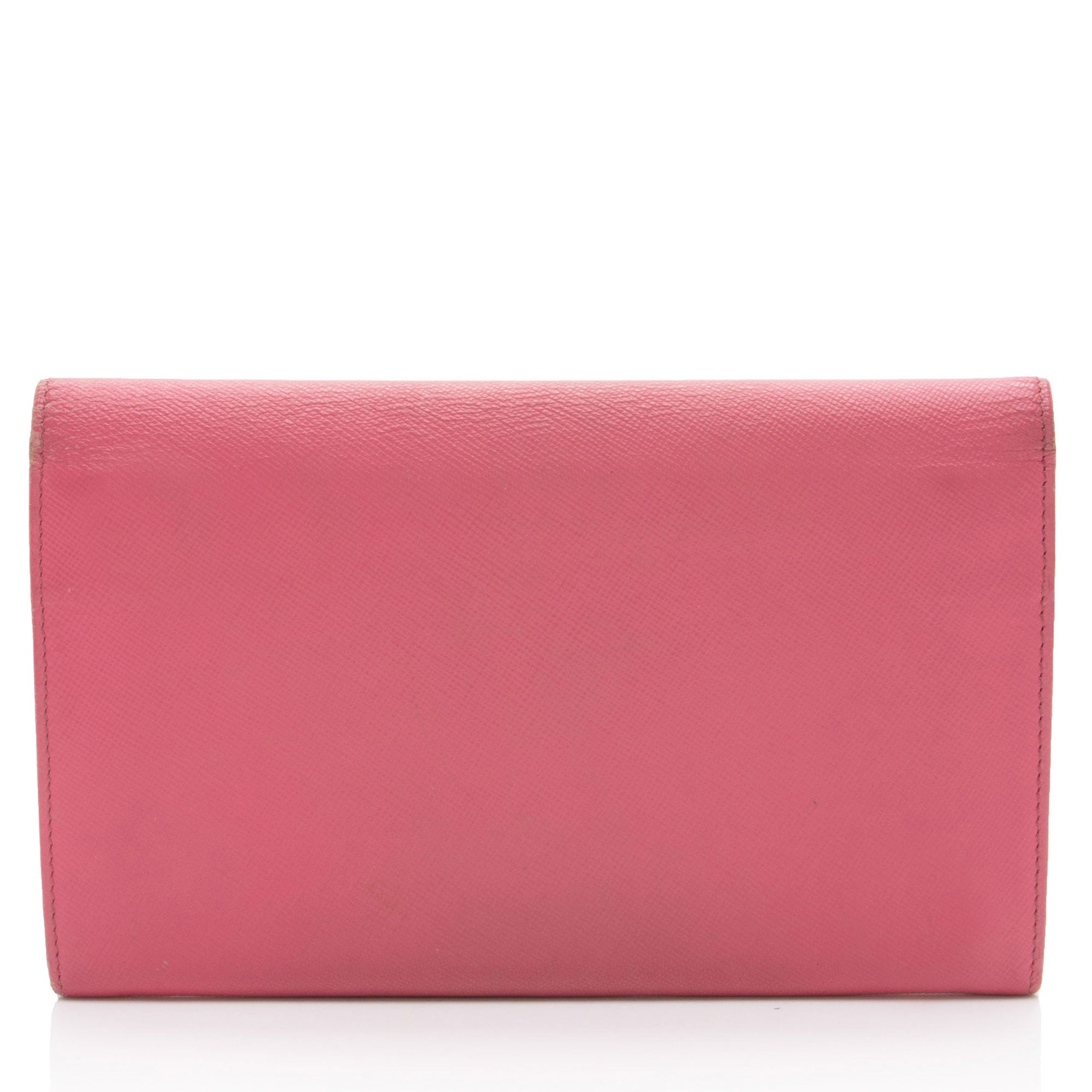 Prada Saffiano Large Continental Wallet