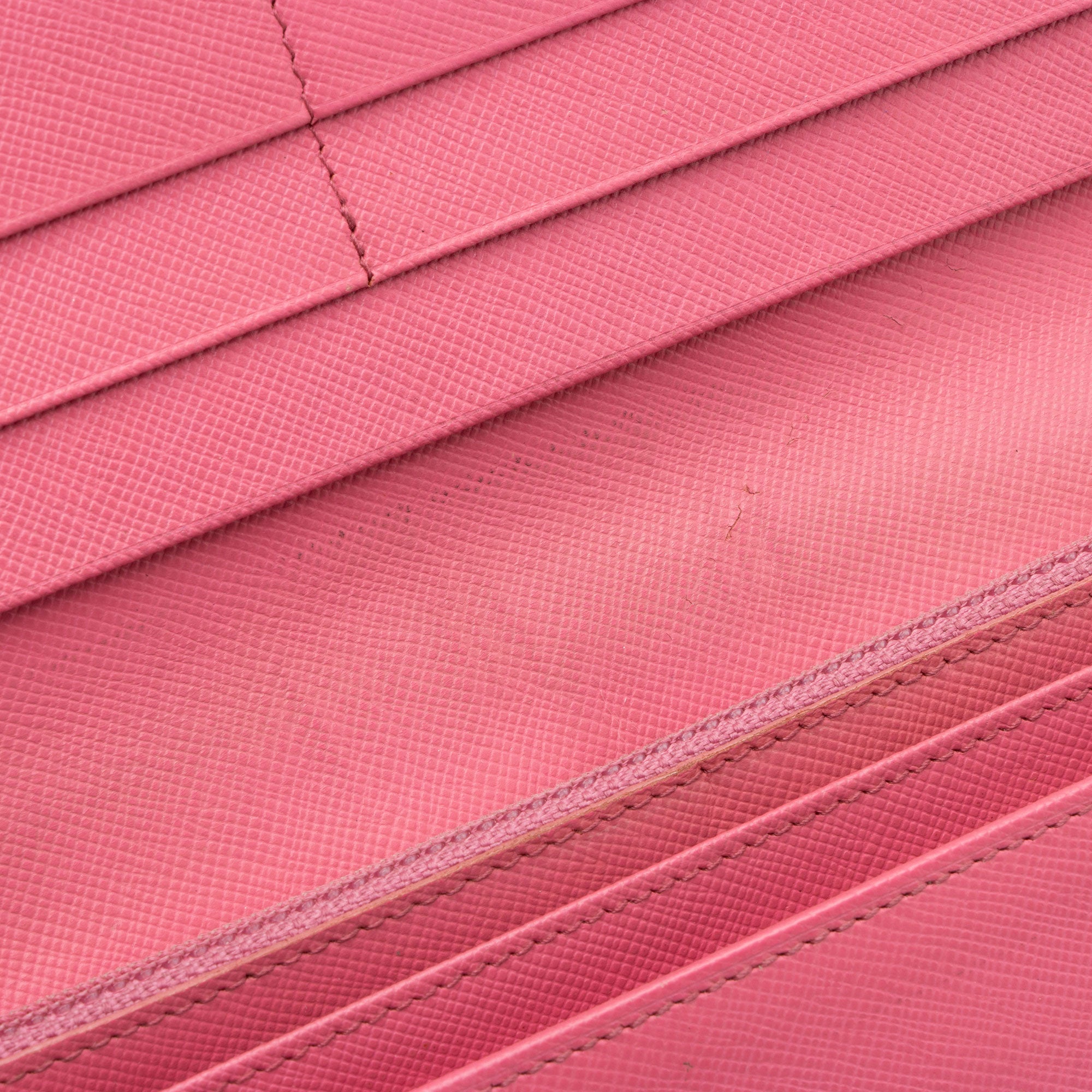 Prada Saffiano Large Continental Wallet