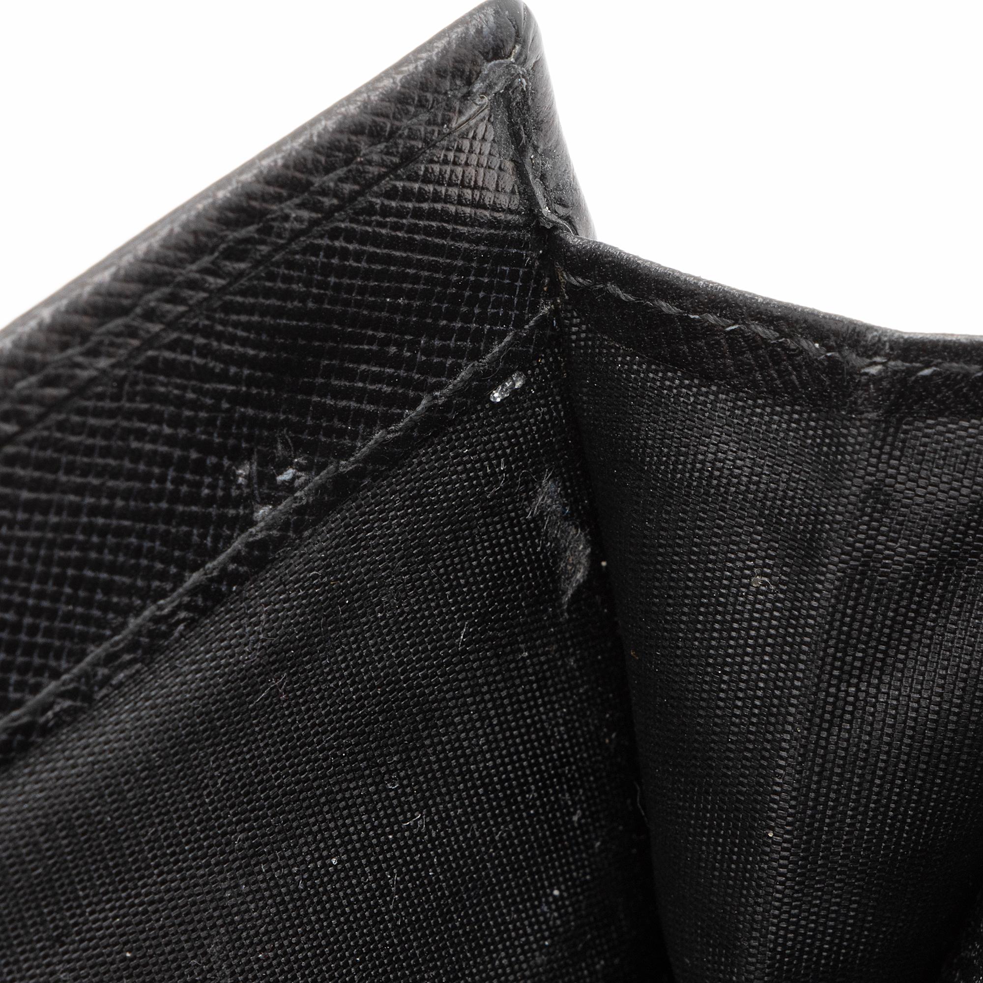 Prada Saffiano Leather Continental Wallet (SHF-23104)