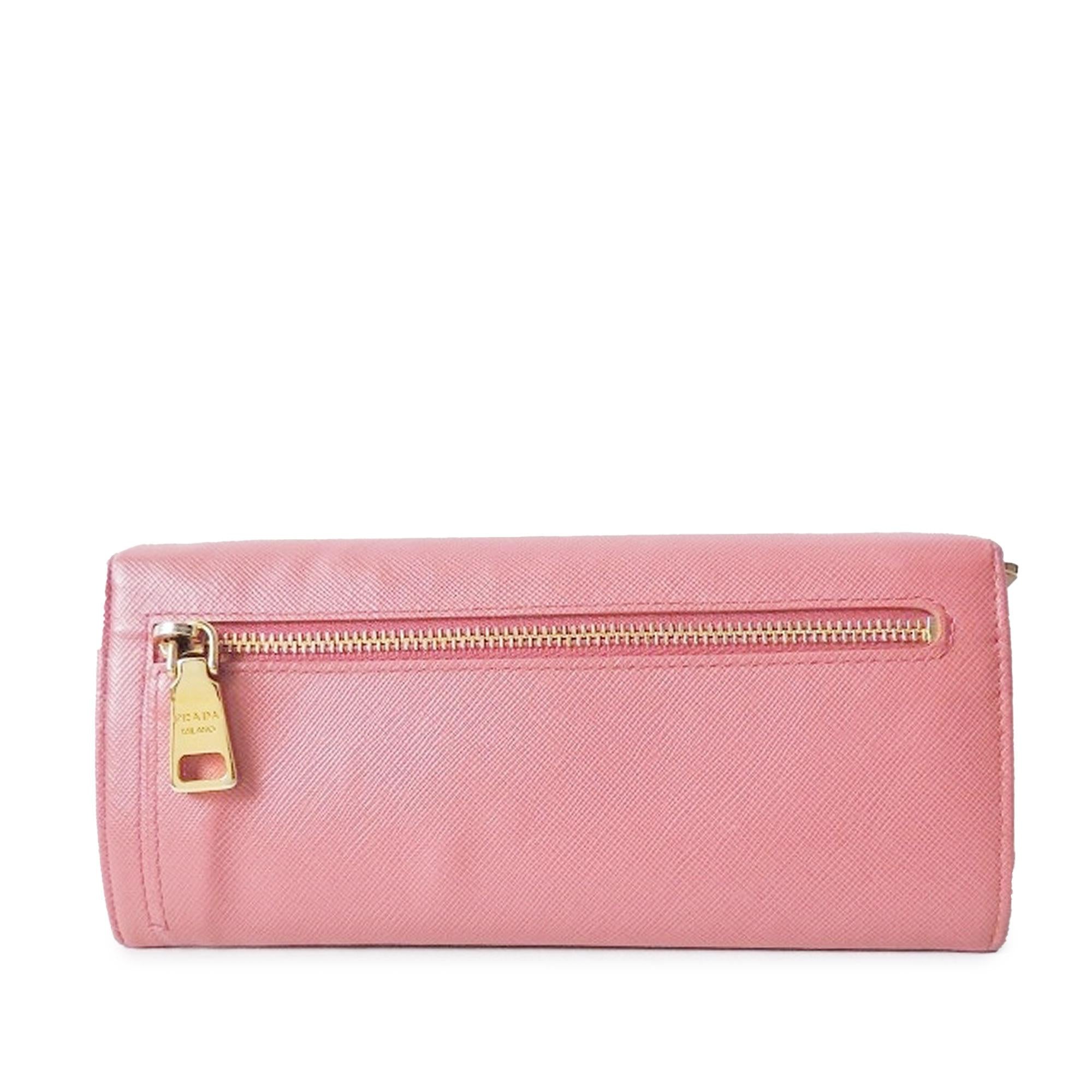 Prada Saffiano Leather Long Wallet (SHG-LDrfOa)