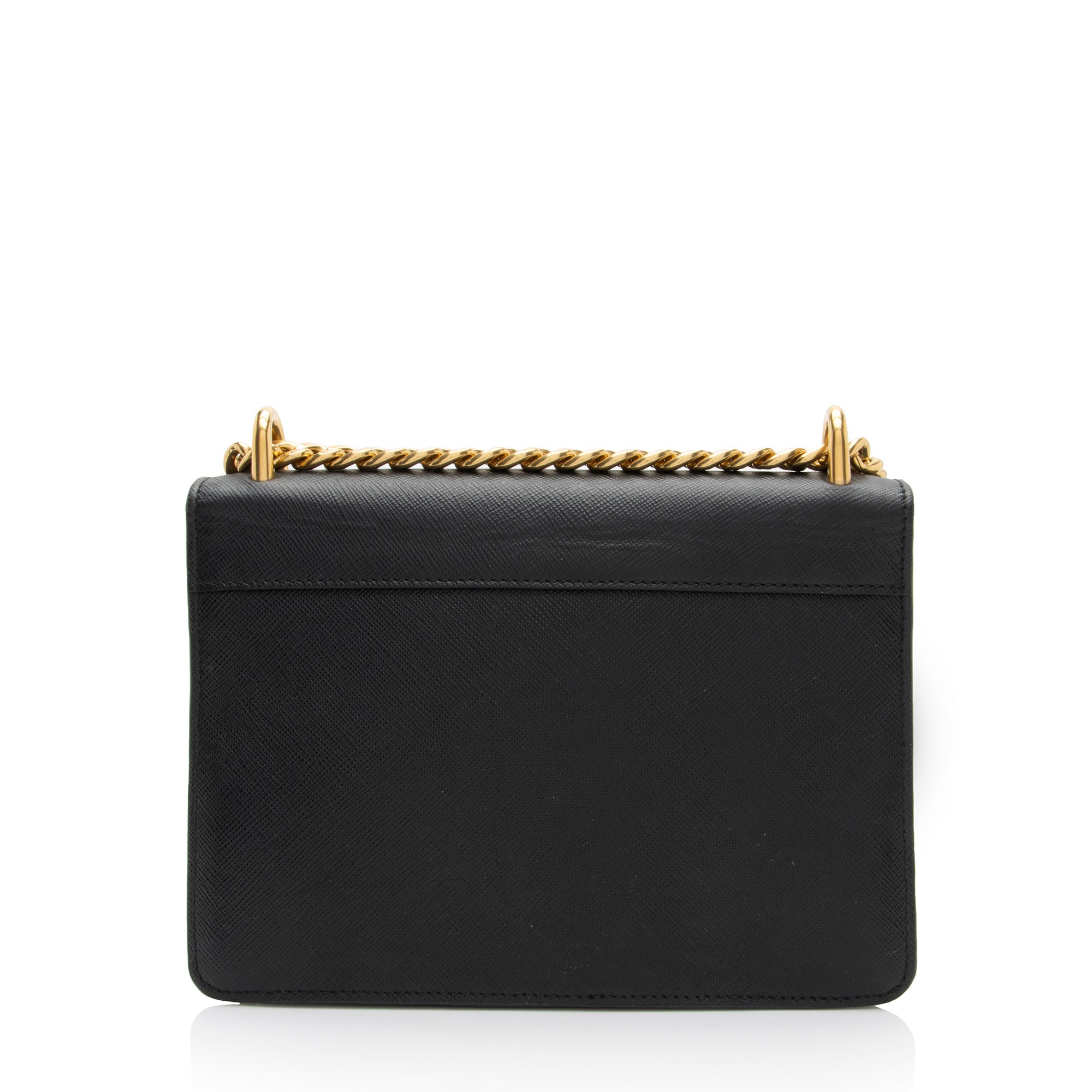 Prada Saffiano Chain Small Shoulder Bag