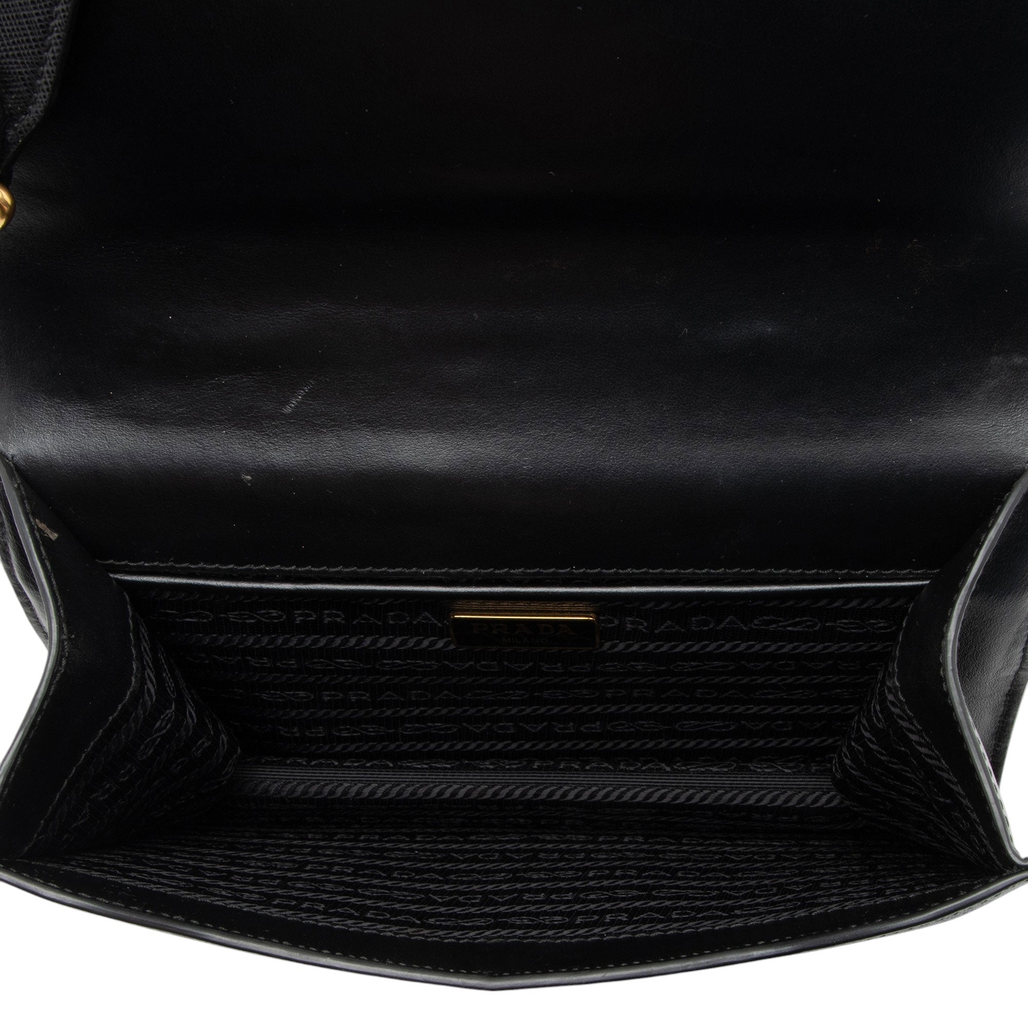 Prada Saffiano Chain Small Shoulder Bag