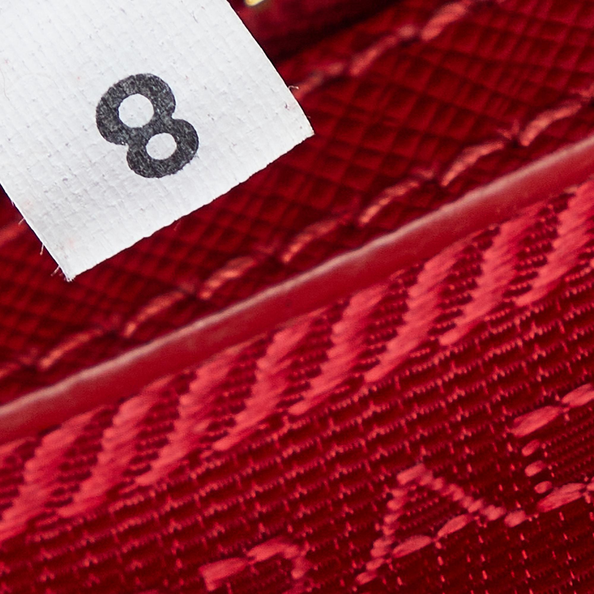 Prada Saffiano Lux Bauletto Handbag (SHG-my19Yr)