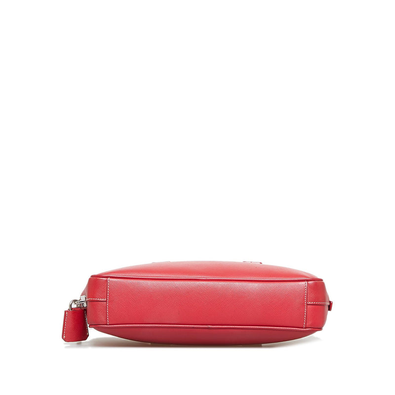 Prada Saffiano Lux Bauletto Handbag (SHG-xBV7j6)