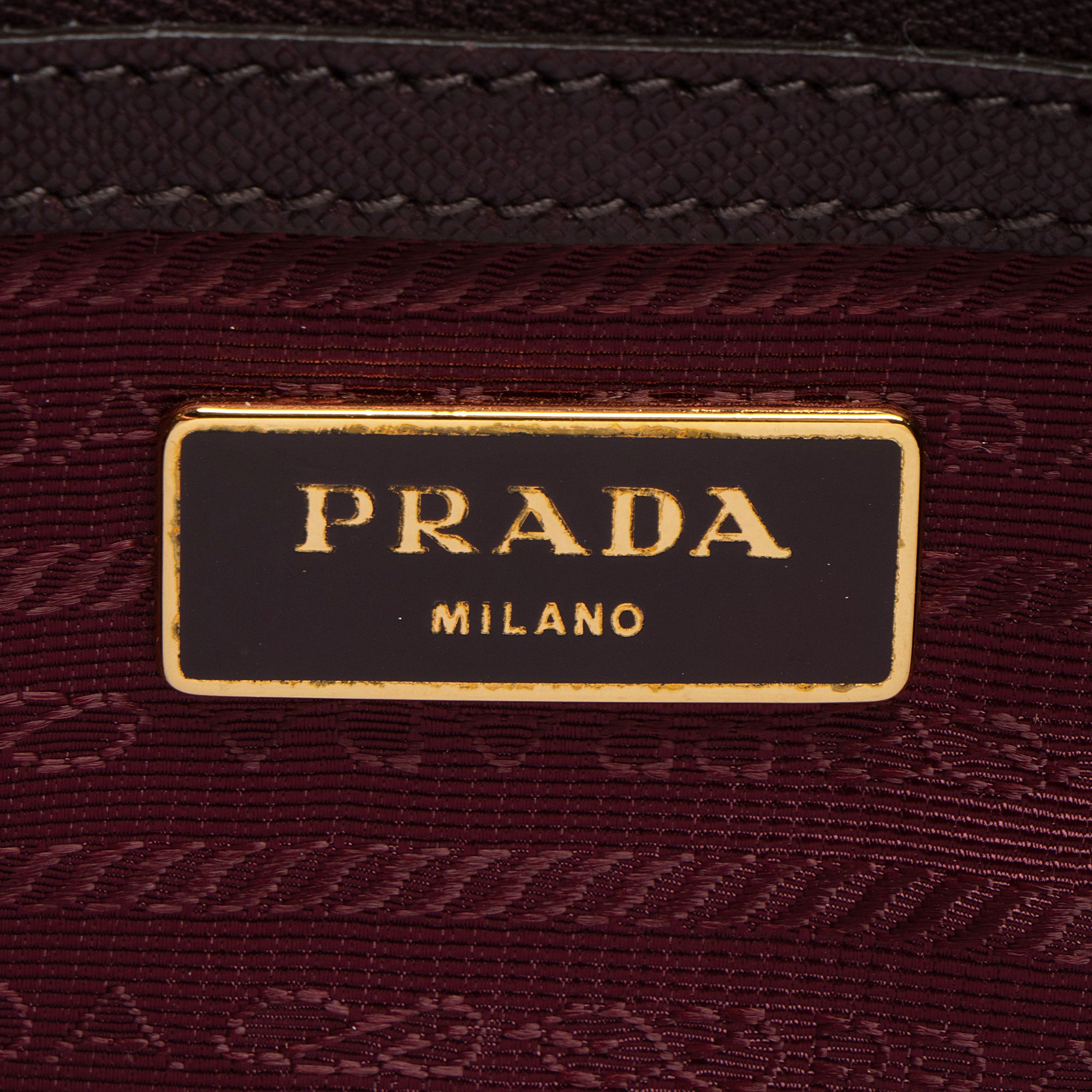 Prada Saffiano Lux Buckle Mini Messenger (SHF-6x5LZh)