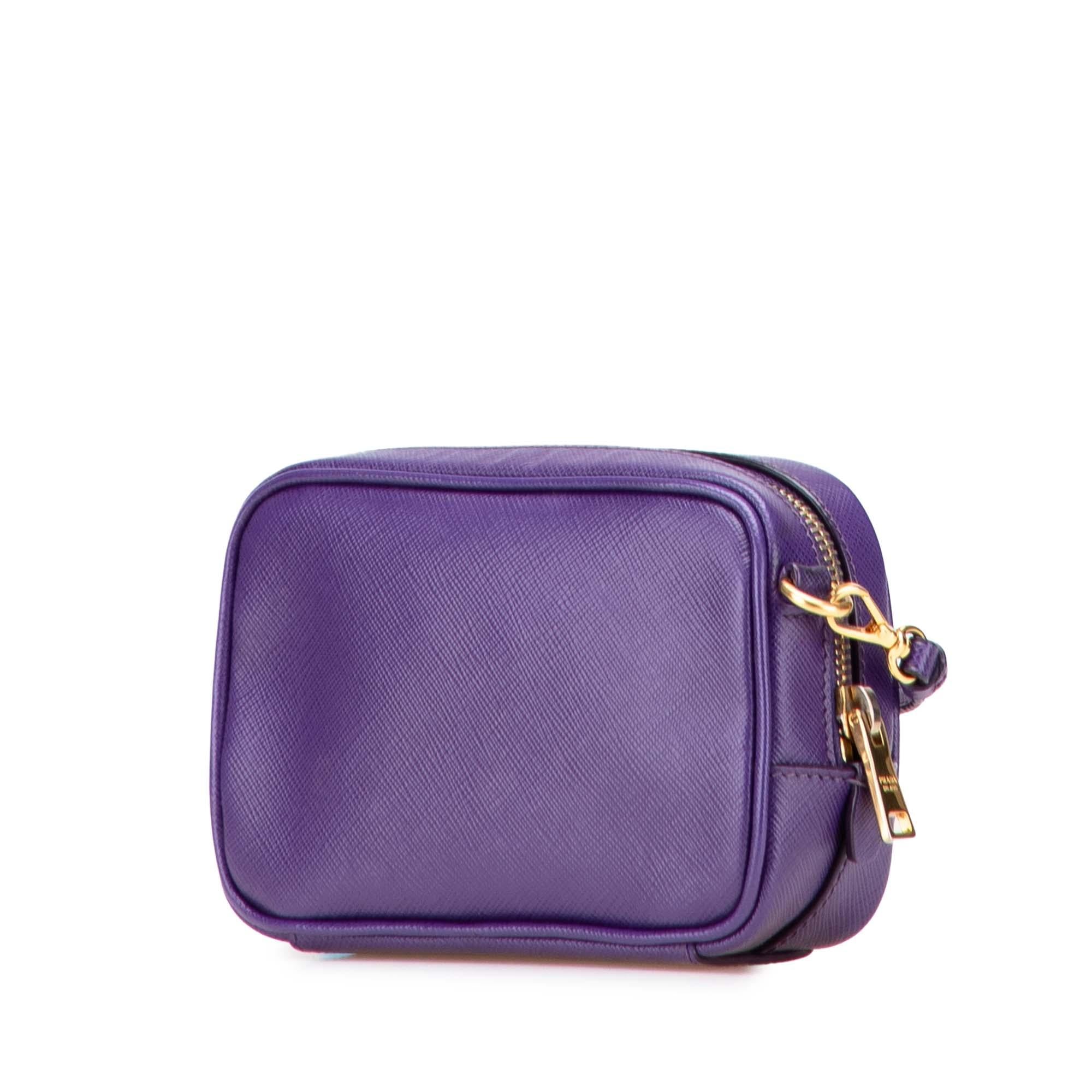Prada Saffiano Lux Camera Bag