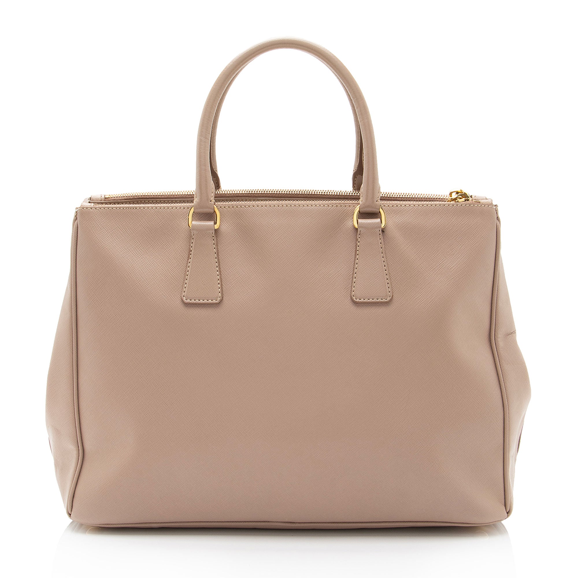 Prada Saffiano Lux Double Zip Large Tote (SHF-hmTCda)