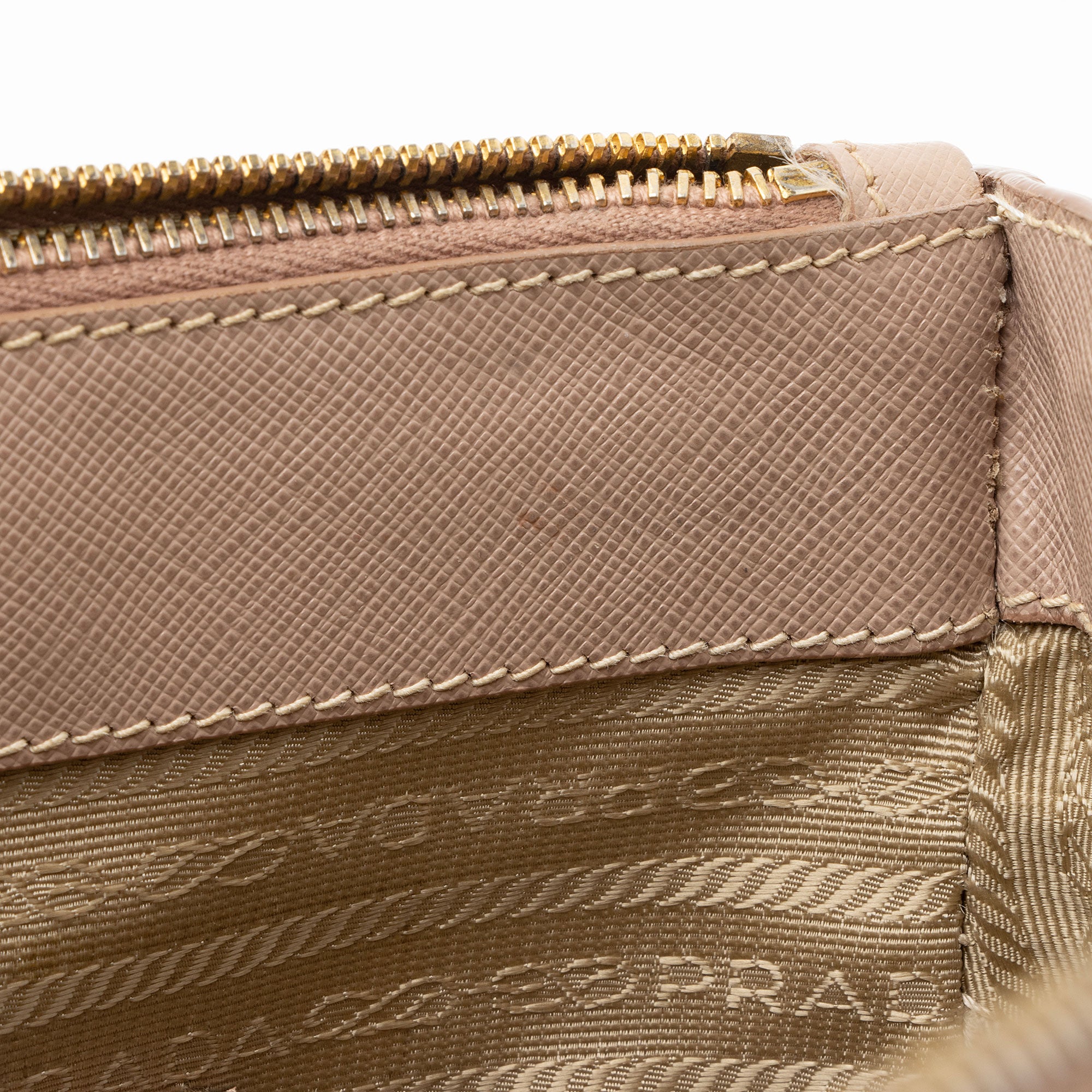 Prada Saffiano Lux Double Zip Large Tote (SHF-hmTCda)