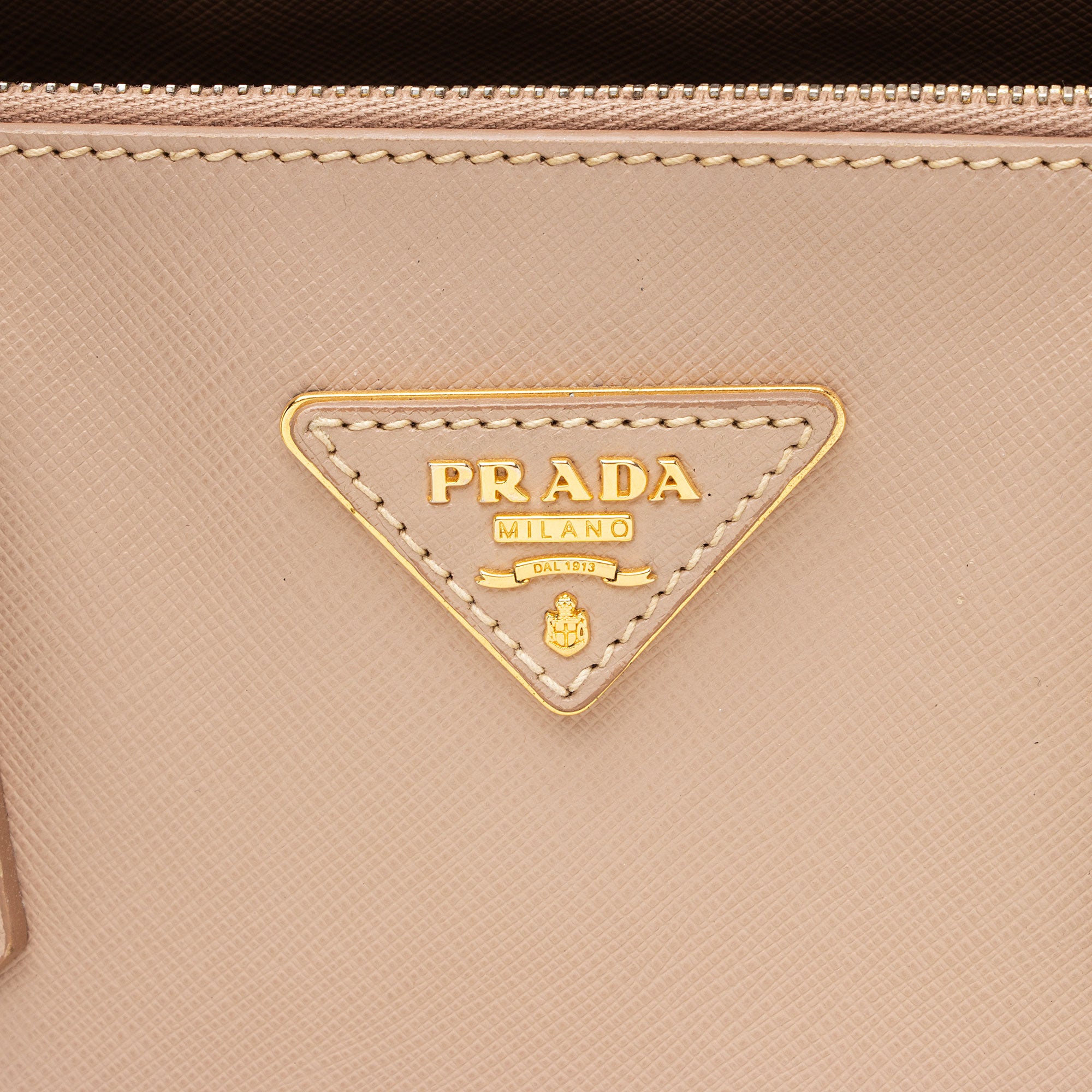 Prada Saffiano Lux Double Zip Large Tote (SHF-hmTCda)