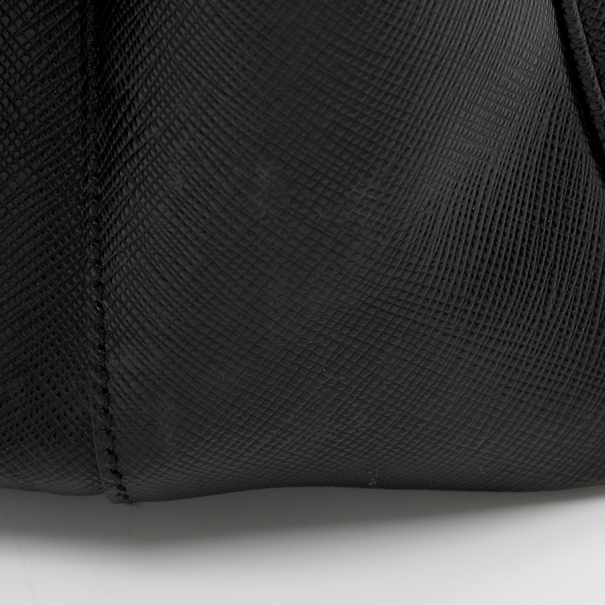 Prada Saffiano Lux Double Zip Medium Tote