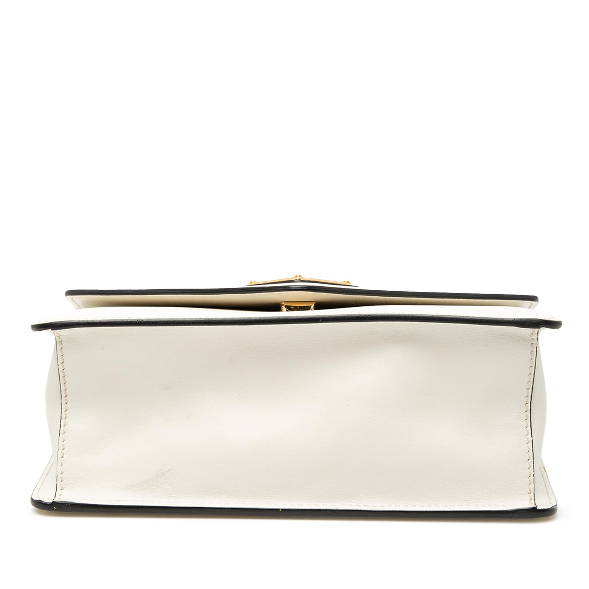 Prada Saffiano Lux Envelope Chain Flap