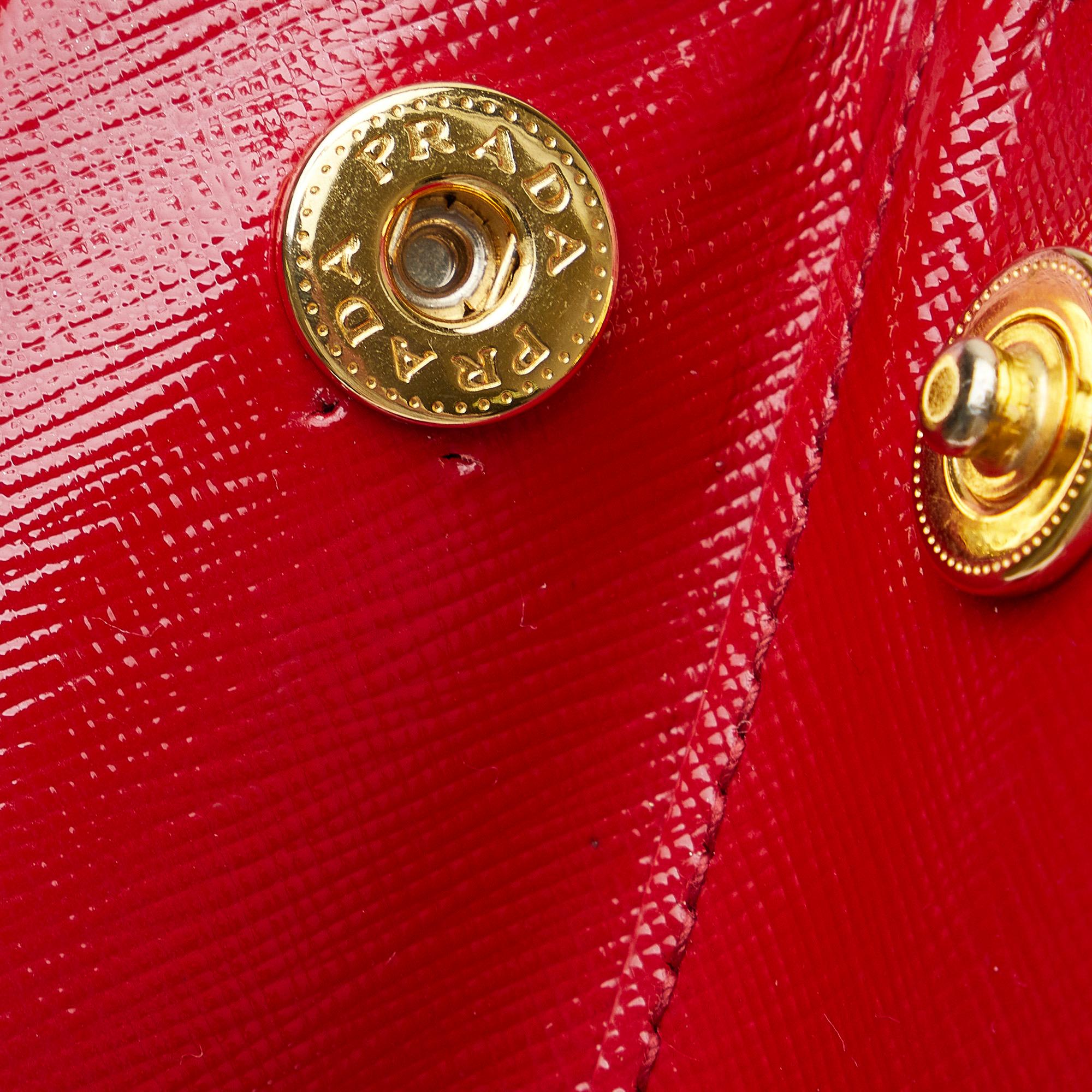 Prada Saffiano Lux Galleria Double Zip (SHG-r7cxnL)