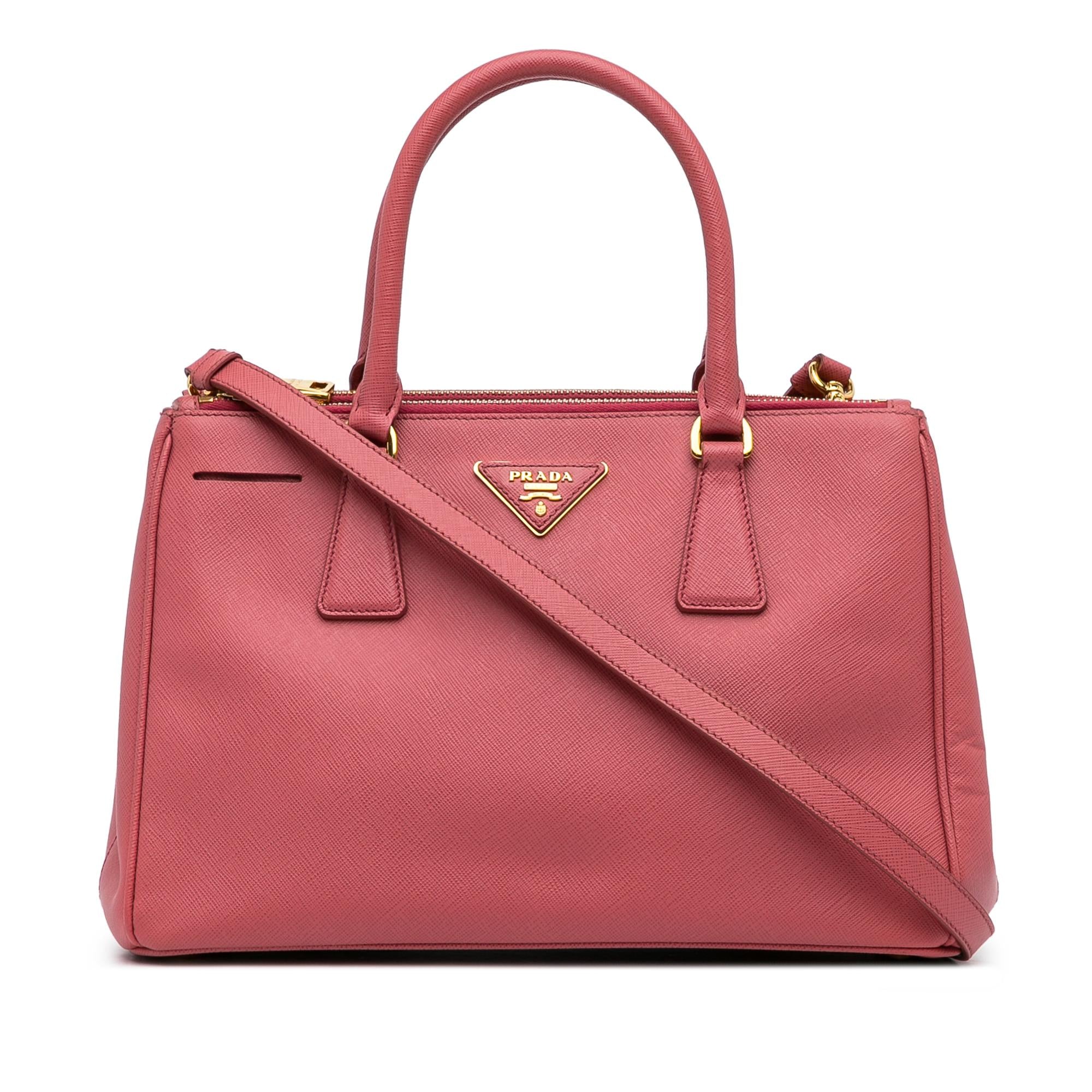 Prada Saffiano Lux Galleria Double Zip (SHG-CdFeEN)