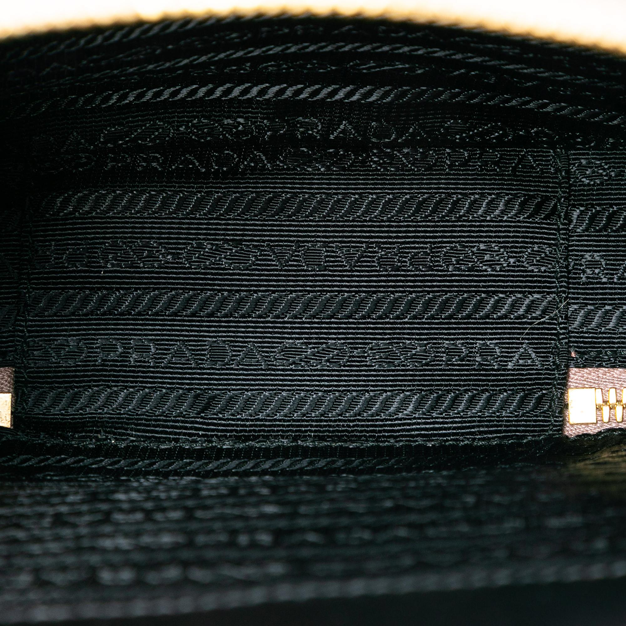 Prada Saffiano Lux Mini Odette Backpack