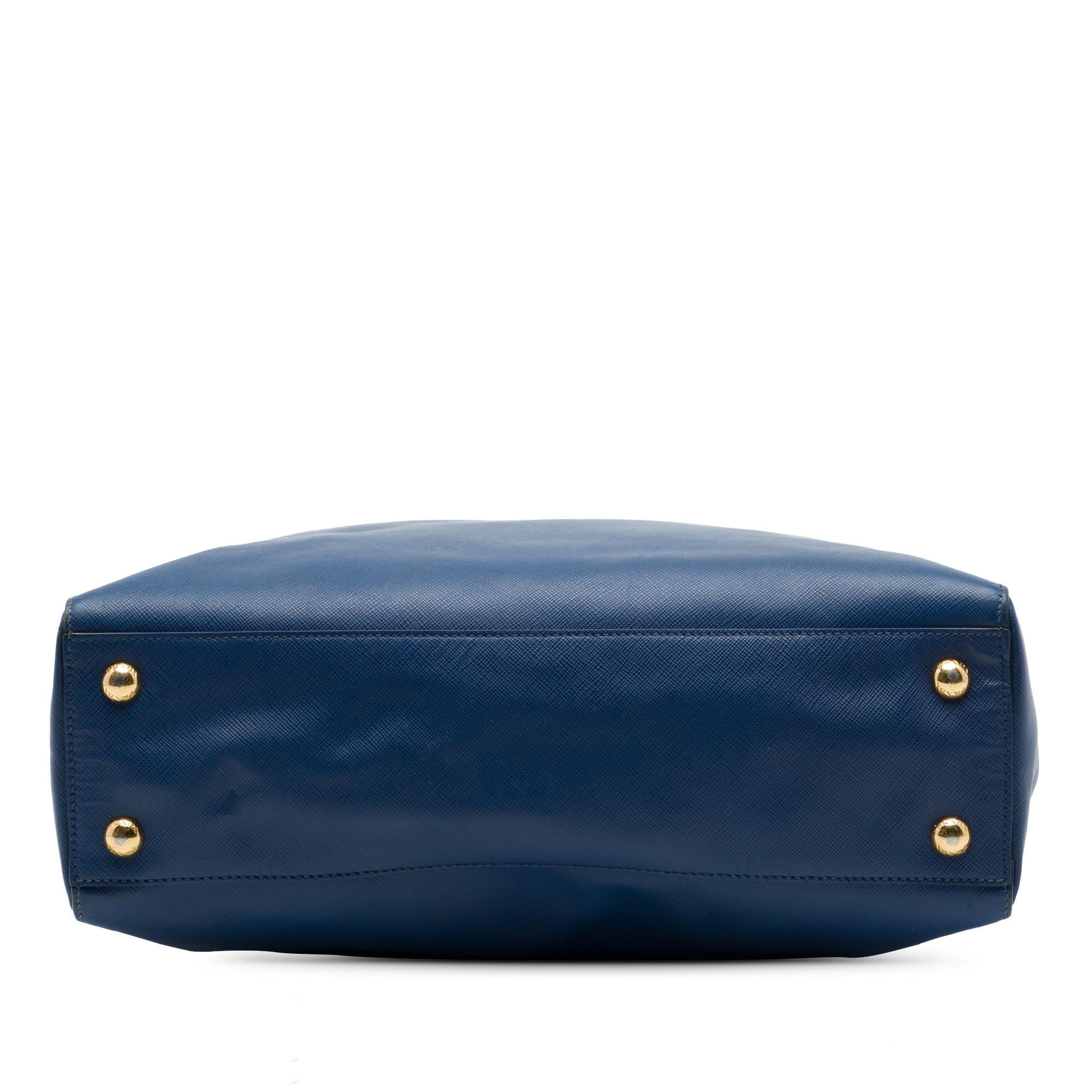 Prada Saffiano Lux Open Convertible Tote