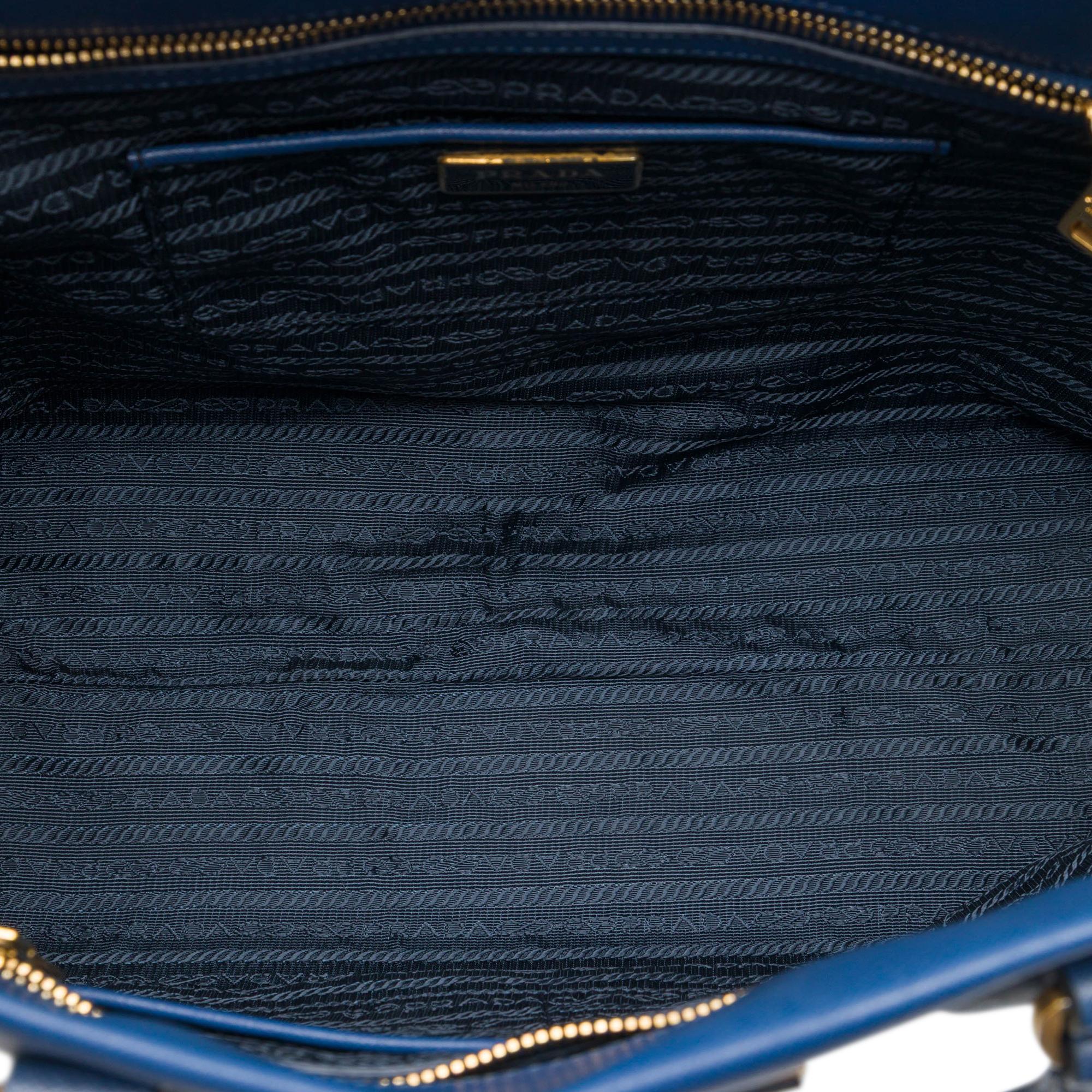 Prada Saffiano Lux Open Convertible Tote
