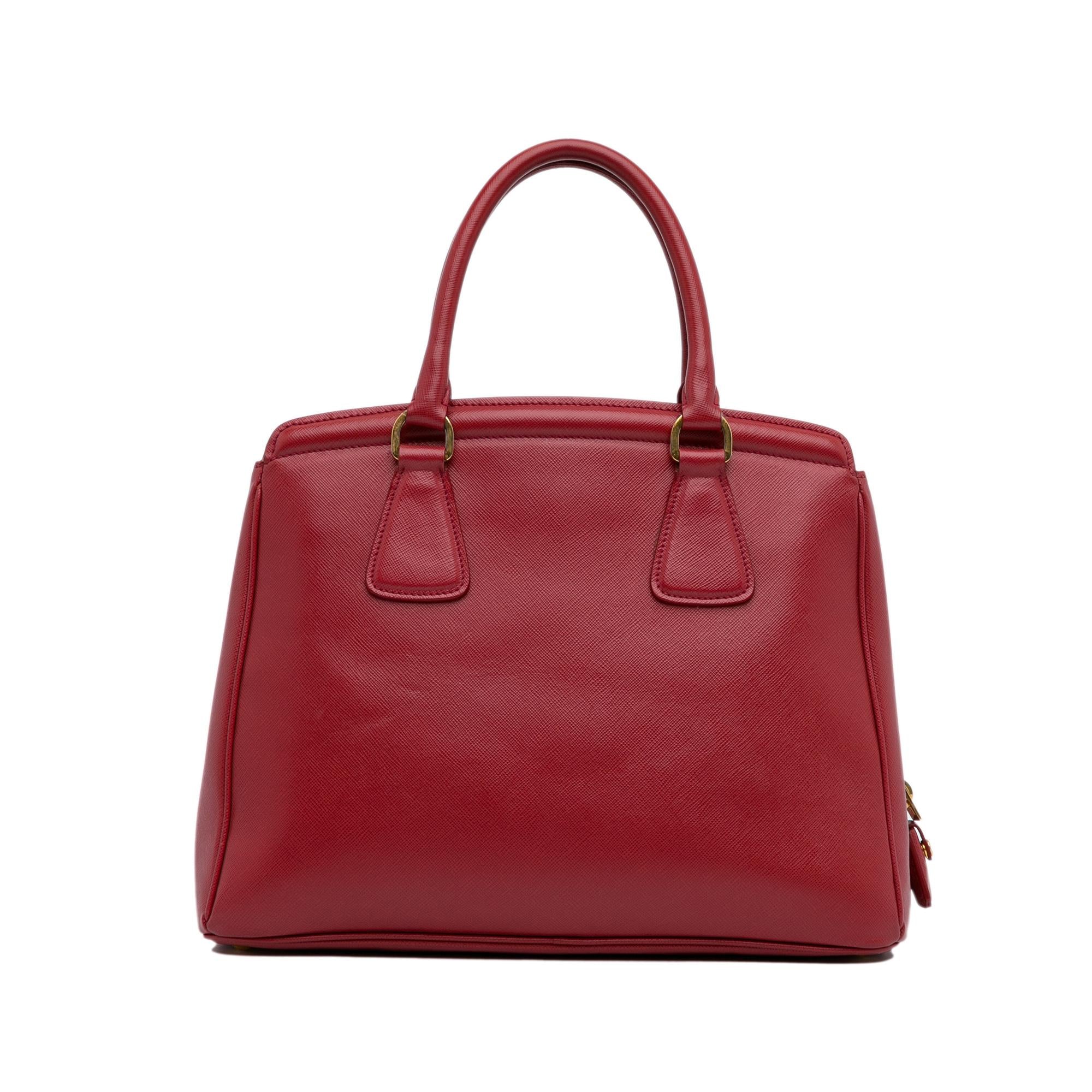 Prada Saffiano Lux Parabole Tote (SHG-aqGoHU)