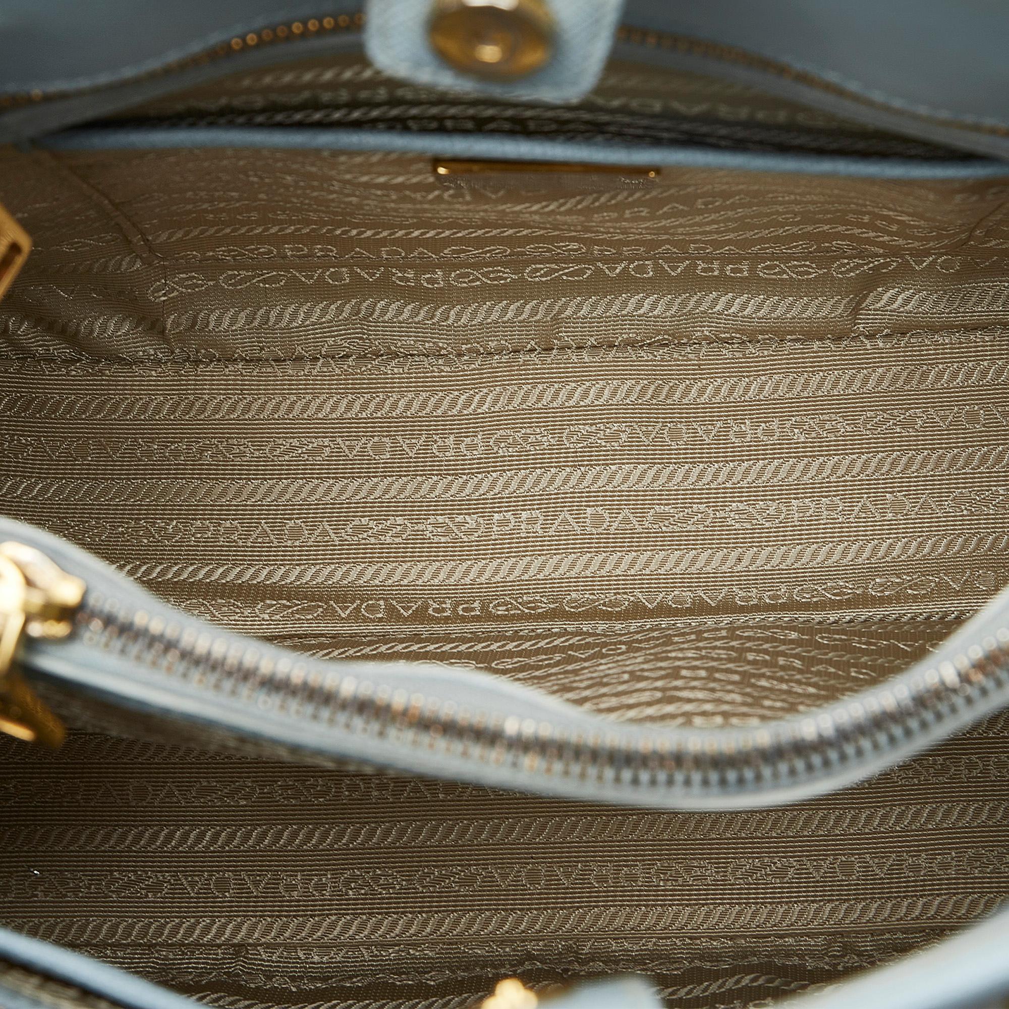 Prada Saffiano Lux Promenade Satchel (SHG-GOFaAF)