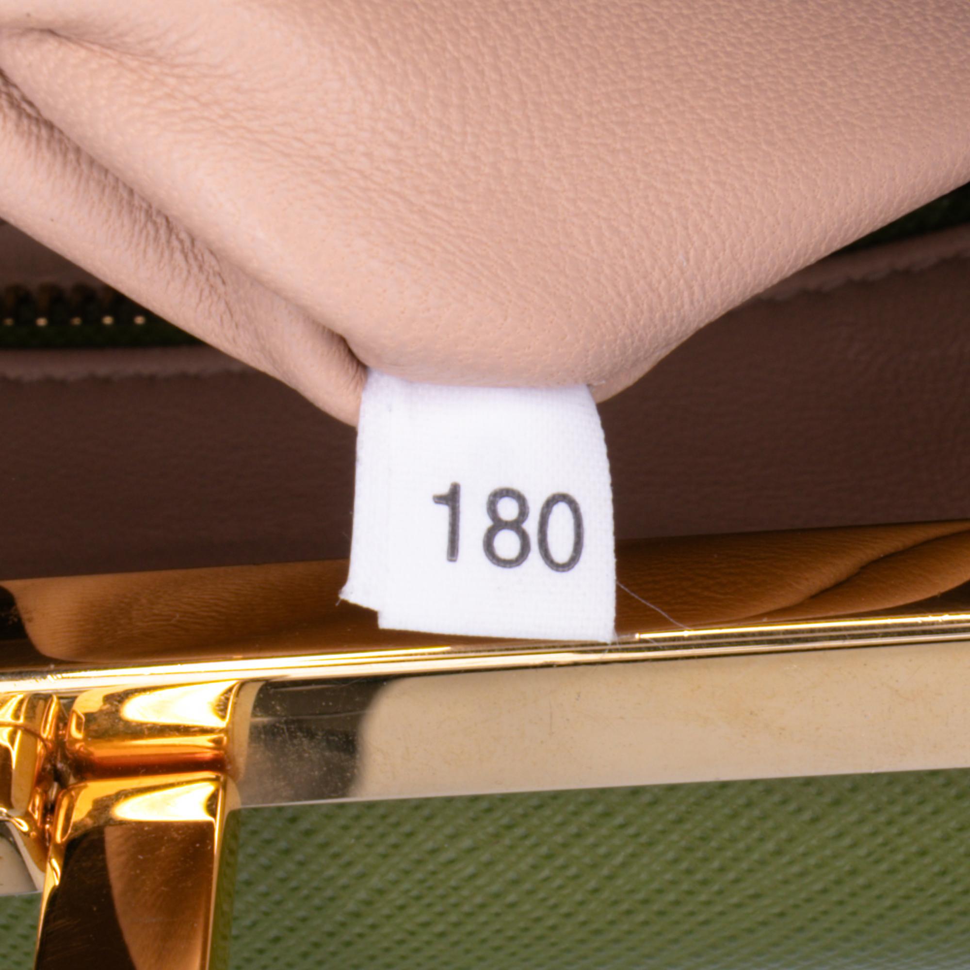 Prada Saffiano Lux Pyramid Frame Handbag