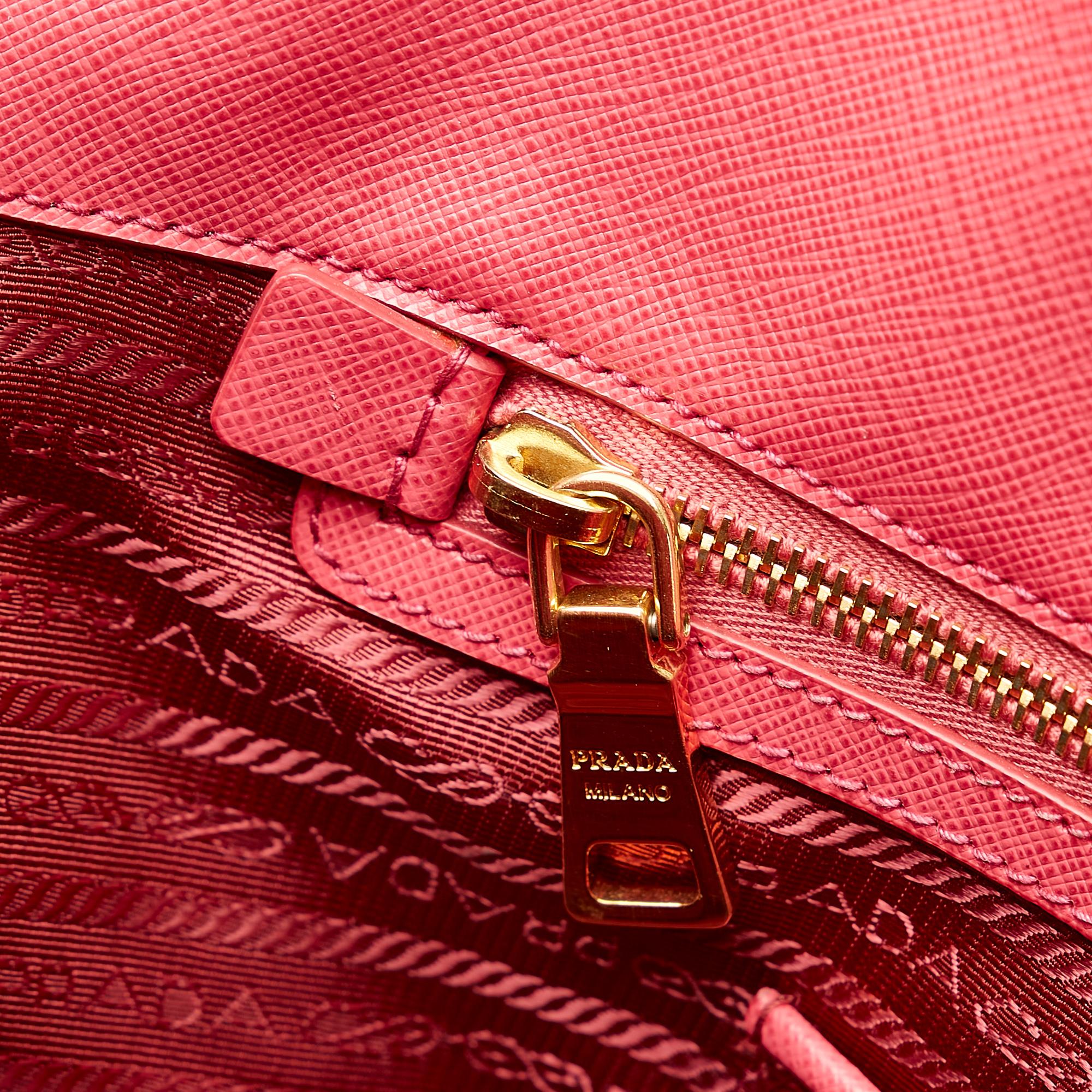Prada Saffiano Lux Satchel (SHG-2Y9QSE)