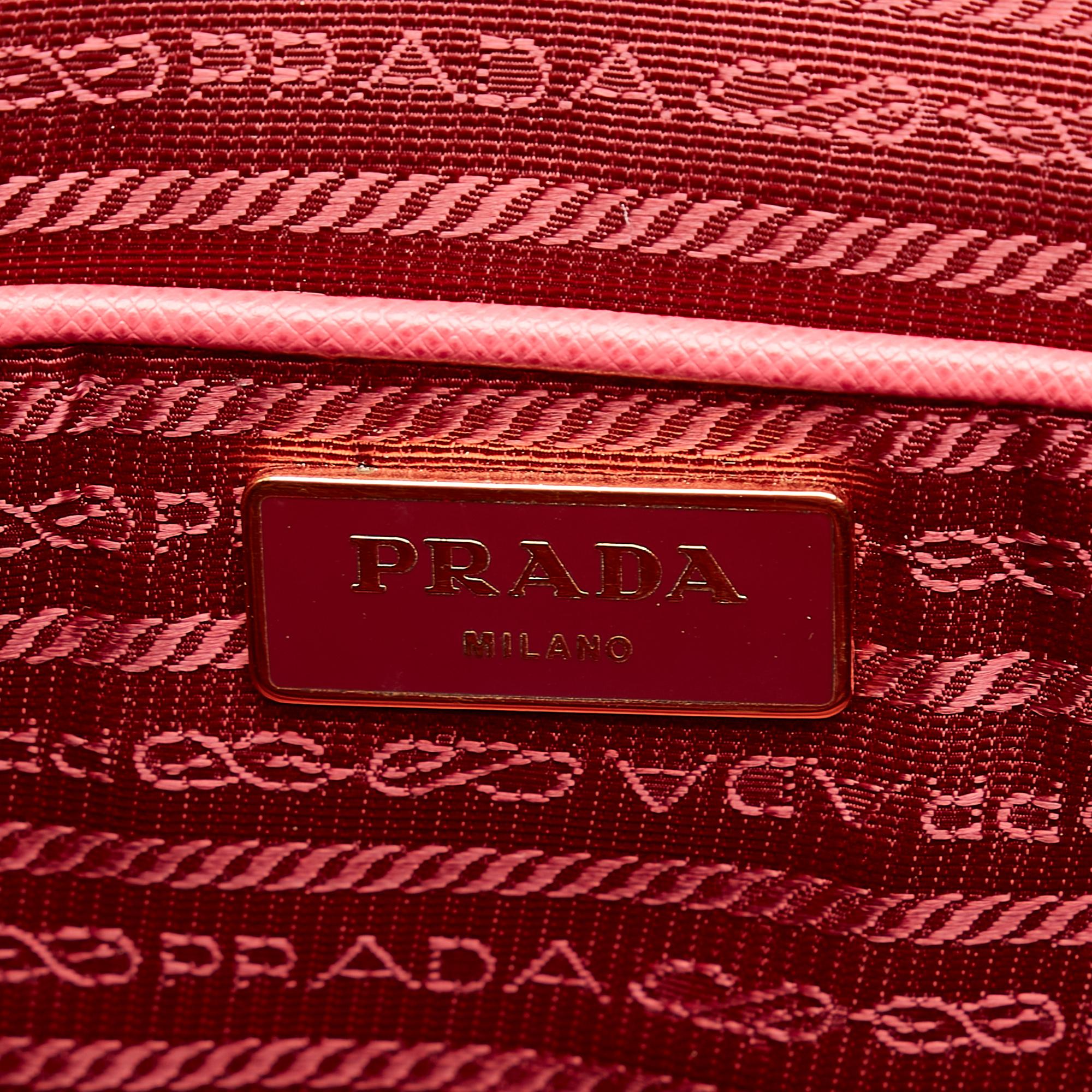Prada Saffiano Lux Satchel (SHG-2Y9QSE)