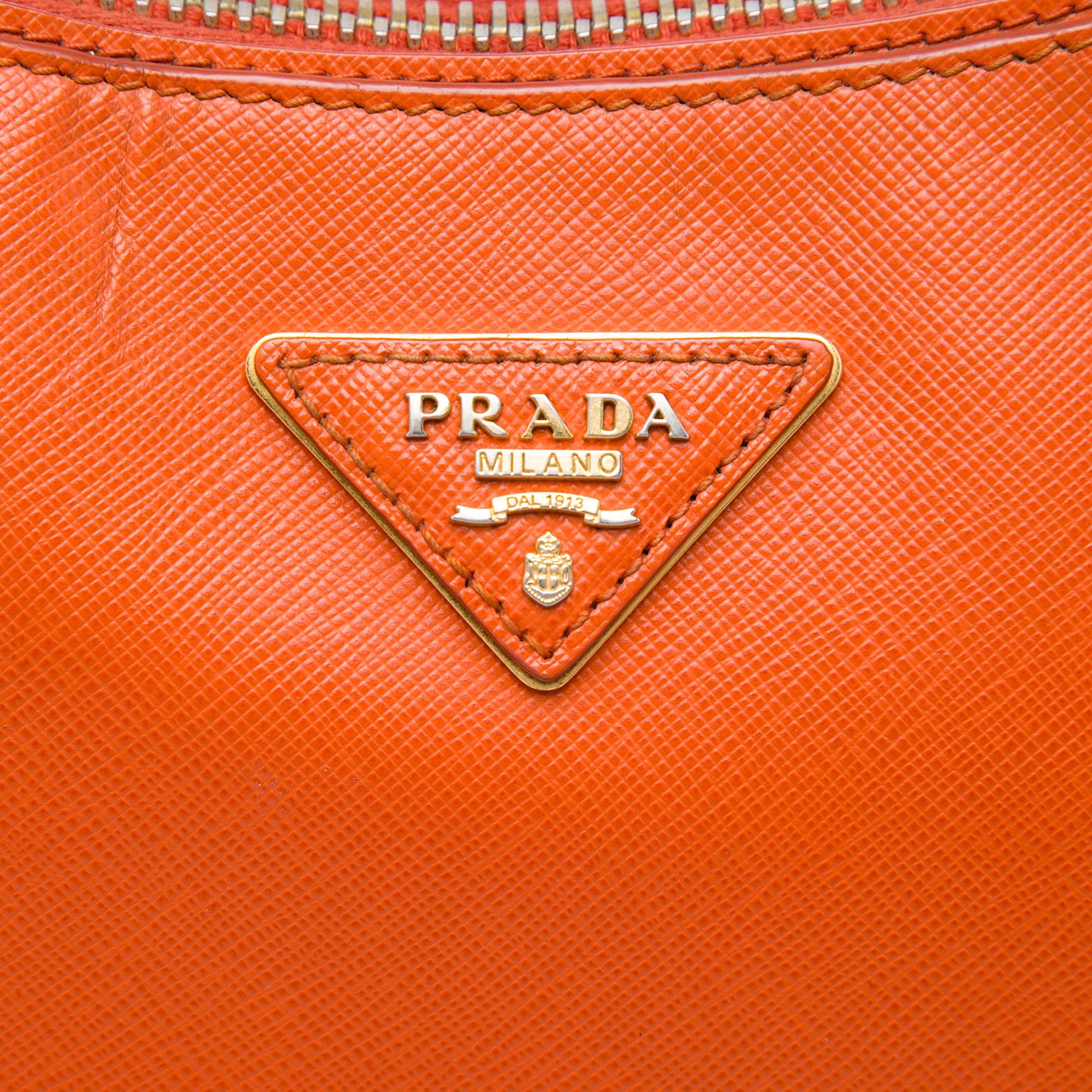 Prada Saffiano Lux Shoulder Bag