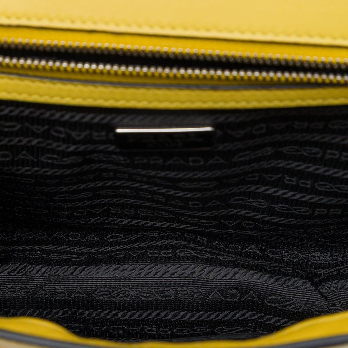 Prada Saffiano Lux Sound Lock Crossbody