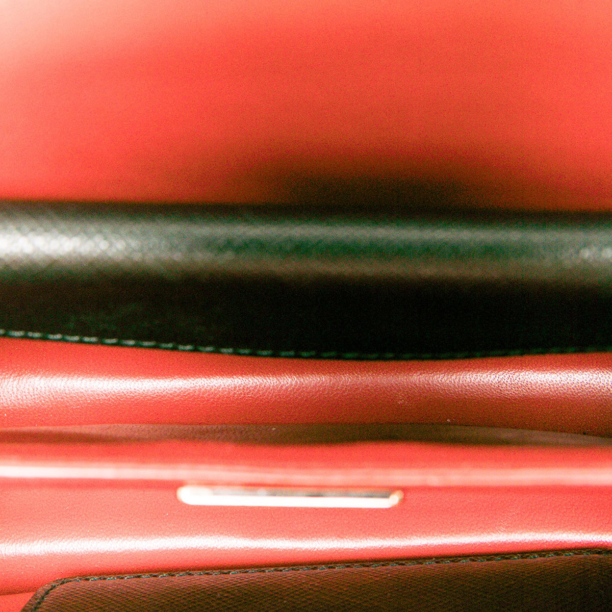 Prada Saffiano Lux Sound Lock Crossbody