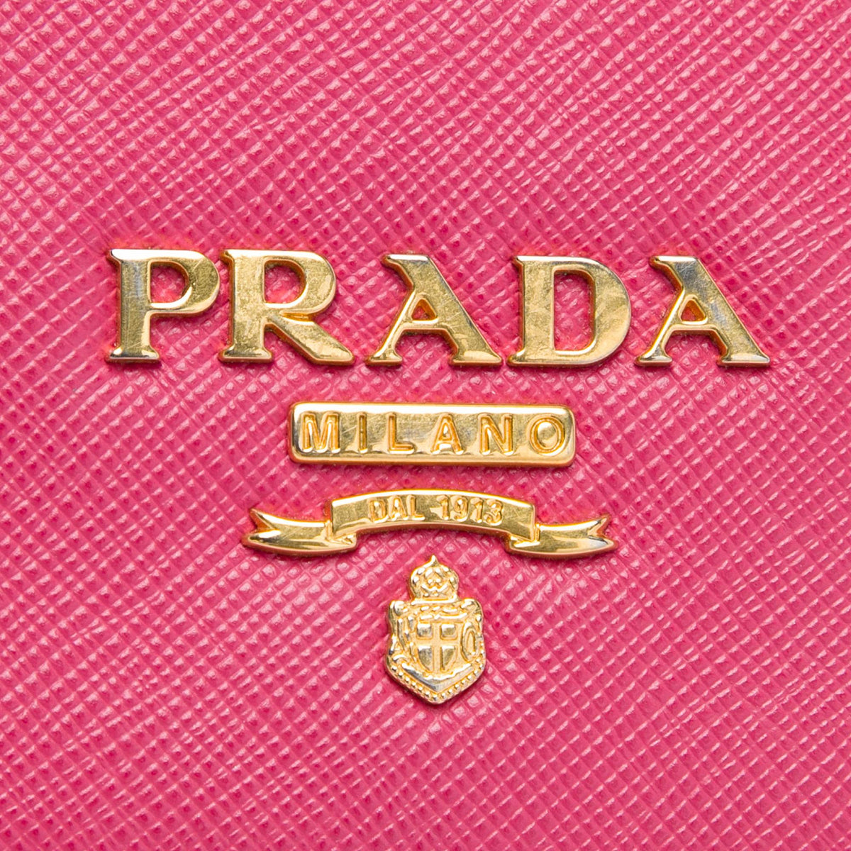 Prada Saffiano Lux Wallet On Chain