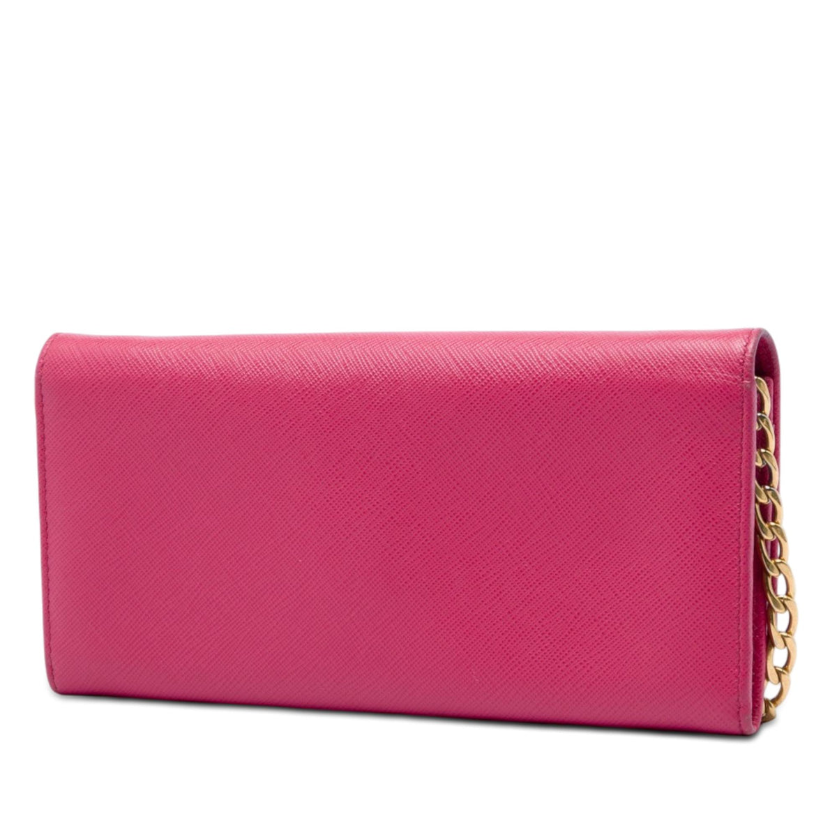 Prada Saffiano Lux Wallet On Chain
