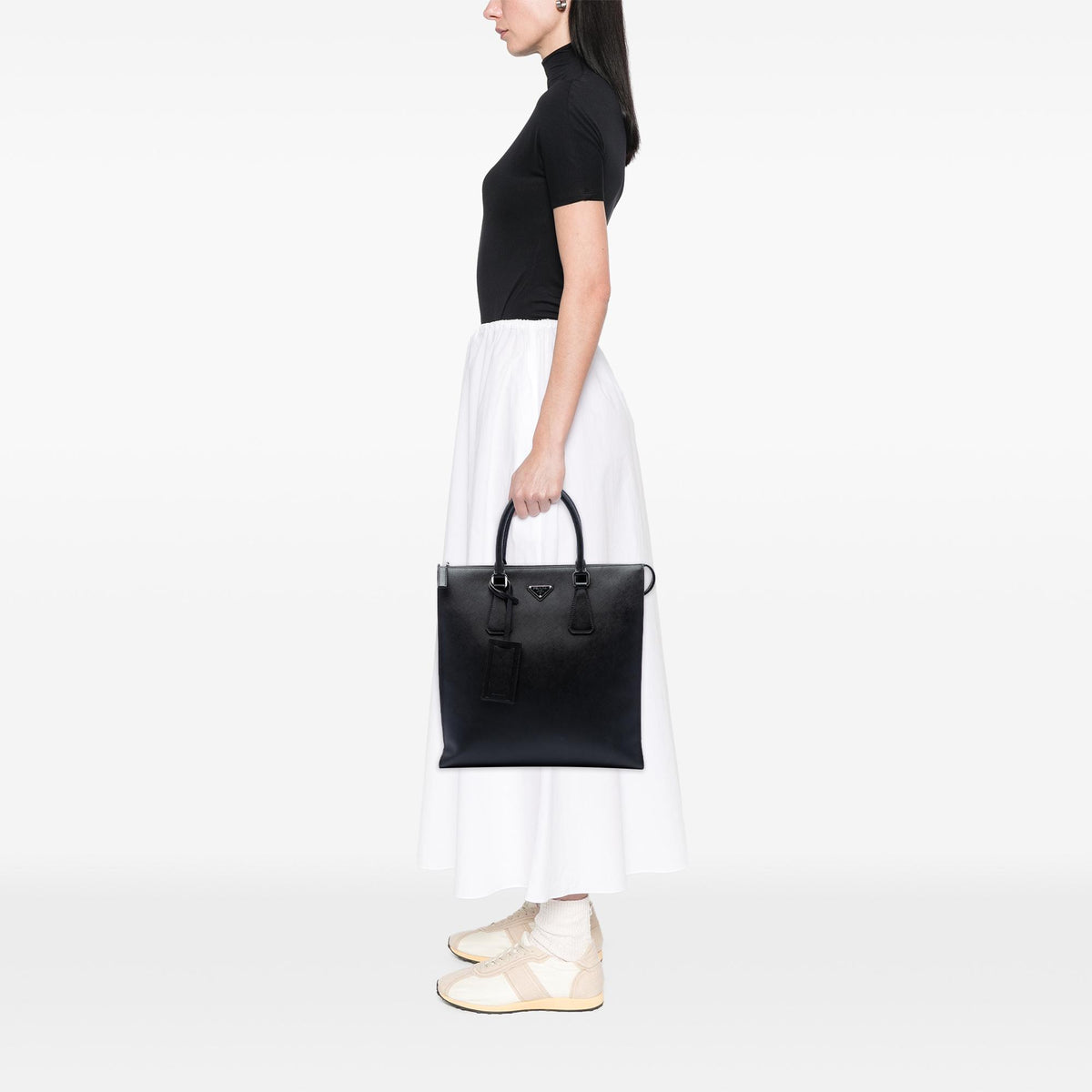 Prada Saffiano North South Tote