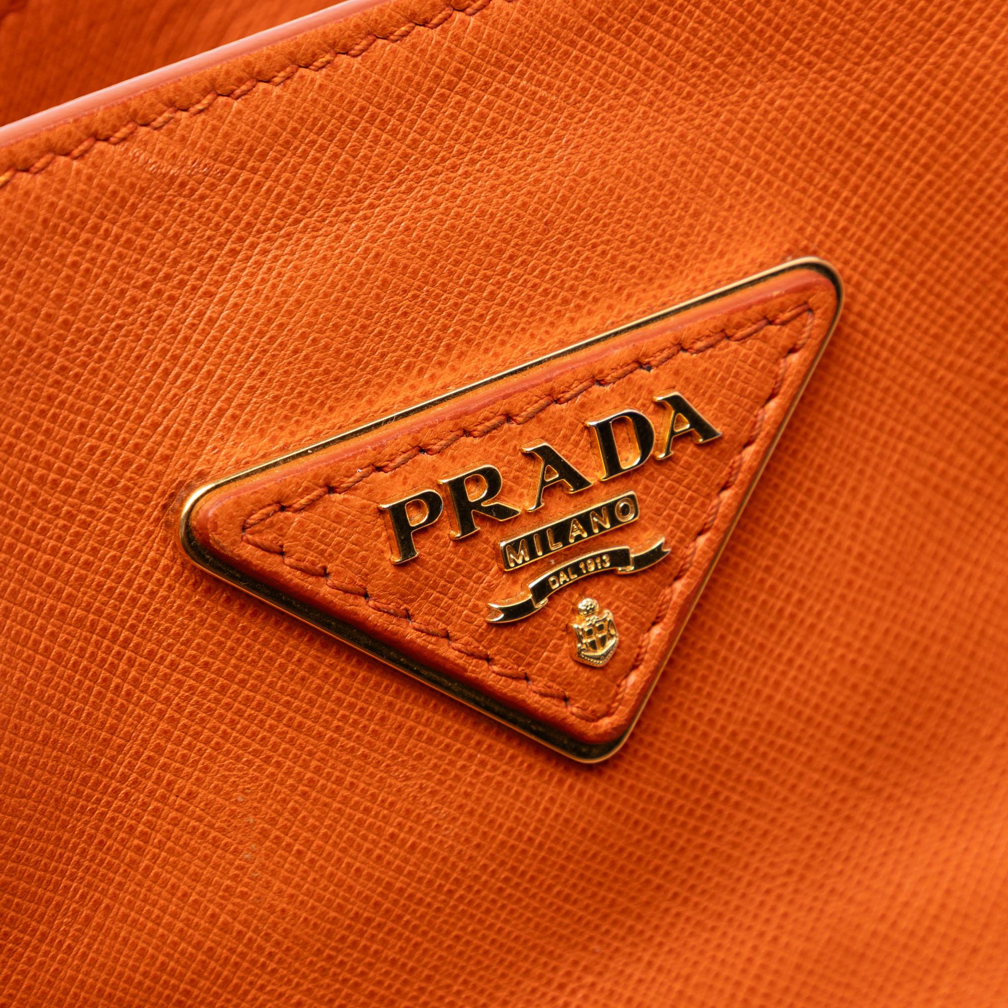 Prada Saffiano Open Convertible Tote