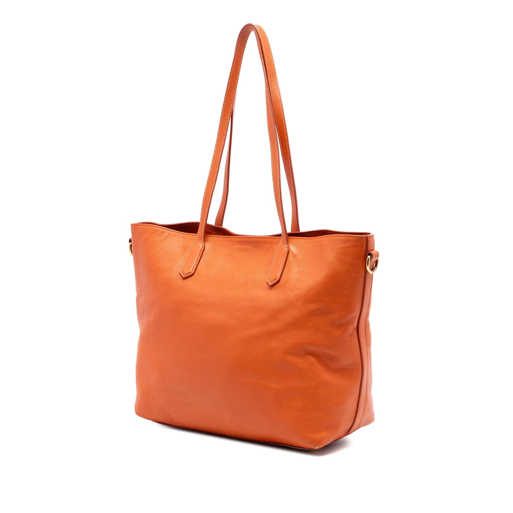 Prada Saffiano Open Convertible Tote