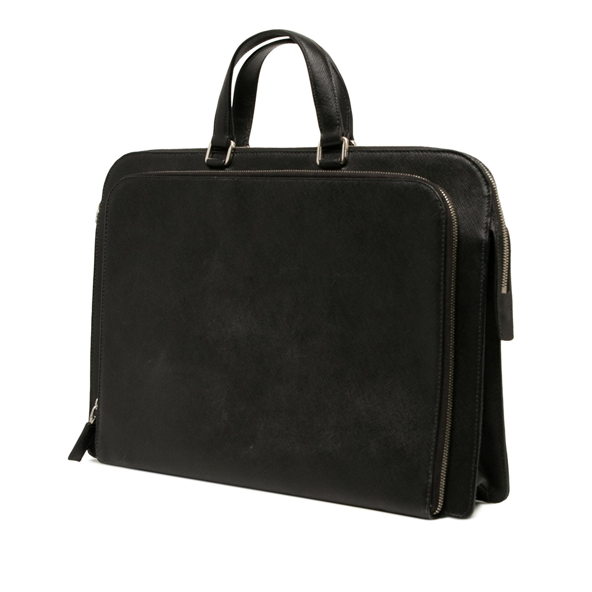 Prada Saffiano Portfolio Travel Briefcase