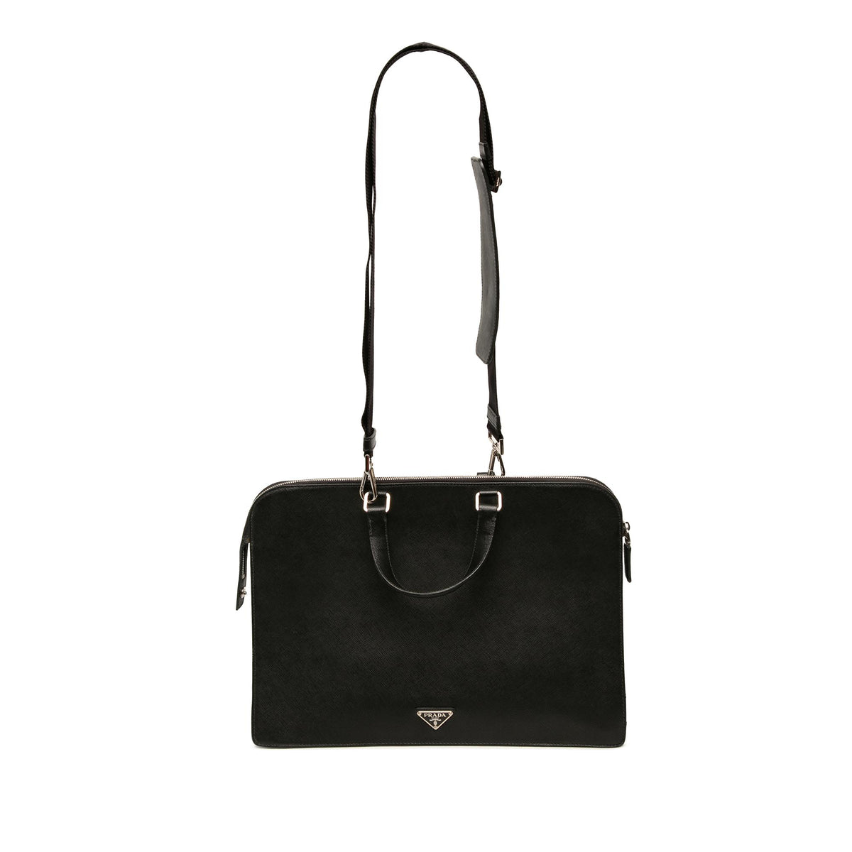 Prada Saffiano Portfolio Travel Briefcase