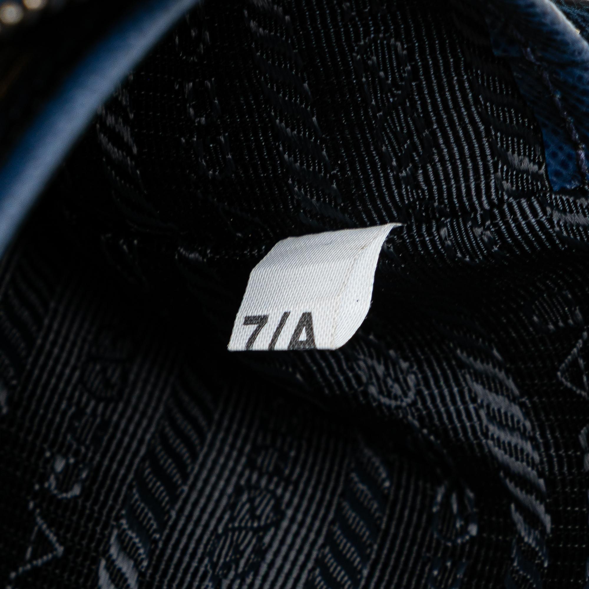 Prada Saffiano Push Lock Pocket Camera Bag