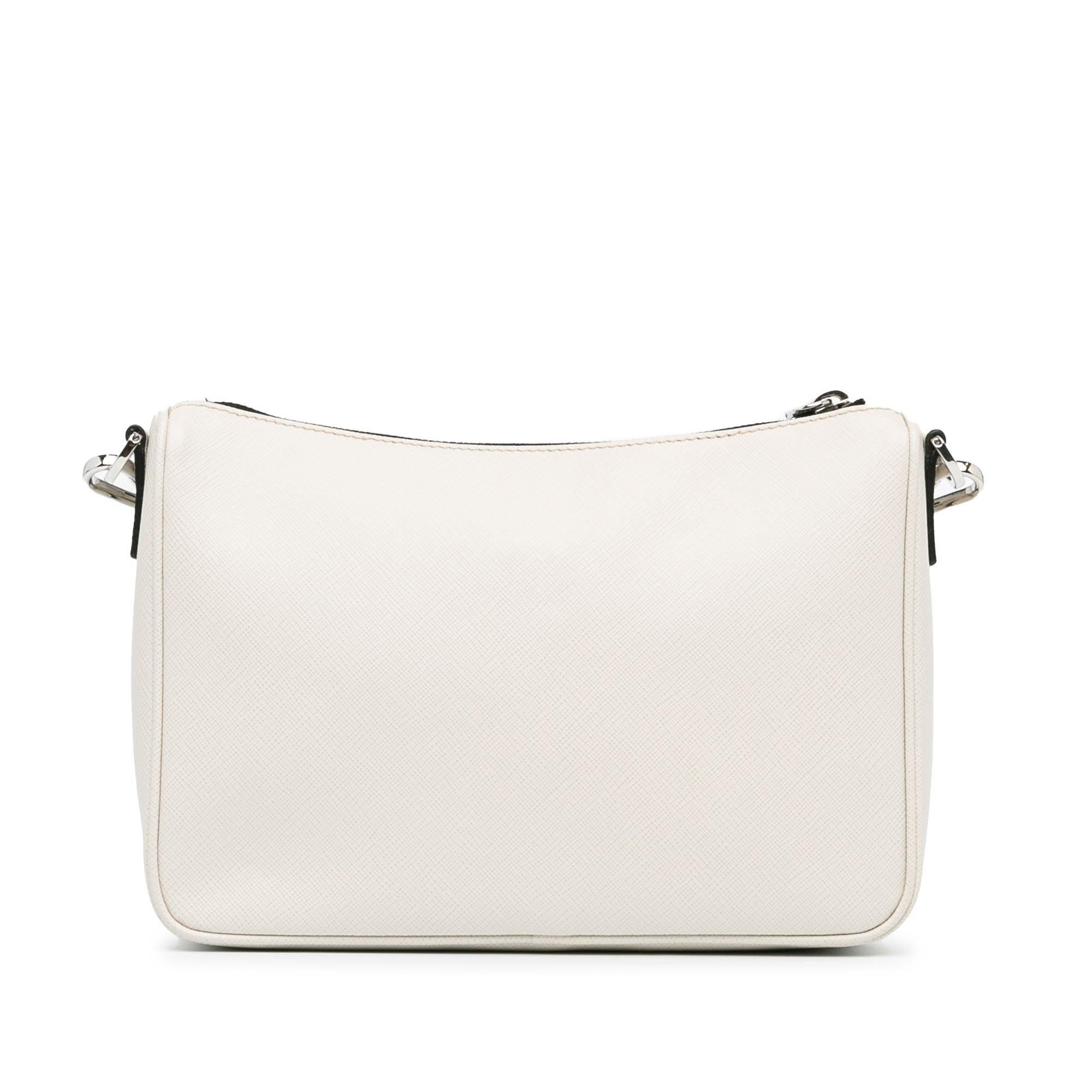 Prada Saffiano Re-Edition Zip Messenger (SHG-L9CUCl)