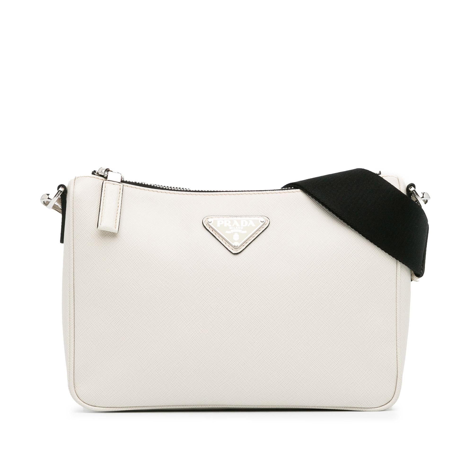 Prada Saffiano Re-Edition Zip Messenger (SHG-L9CUCl)