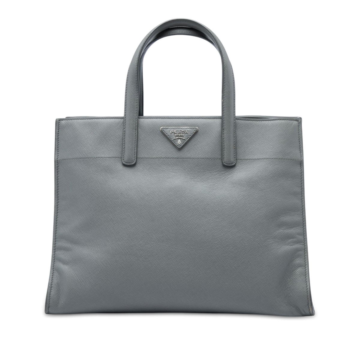 Prada Saffiano Soft Triple Pocket Tote